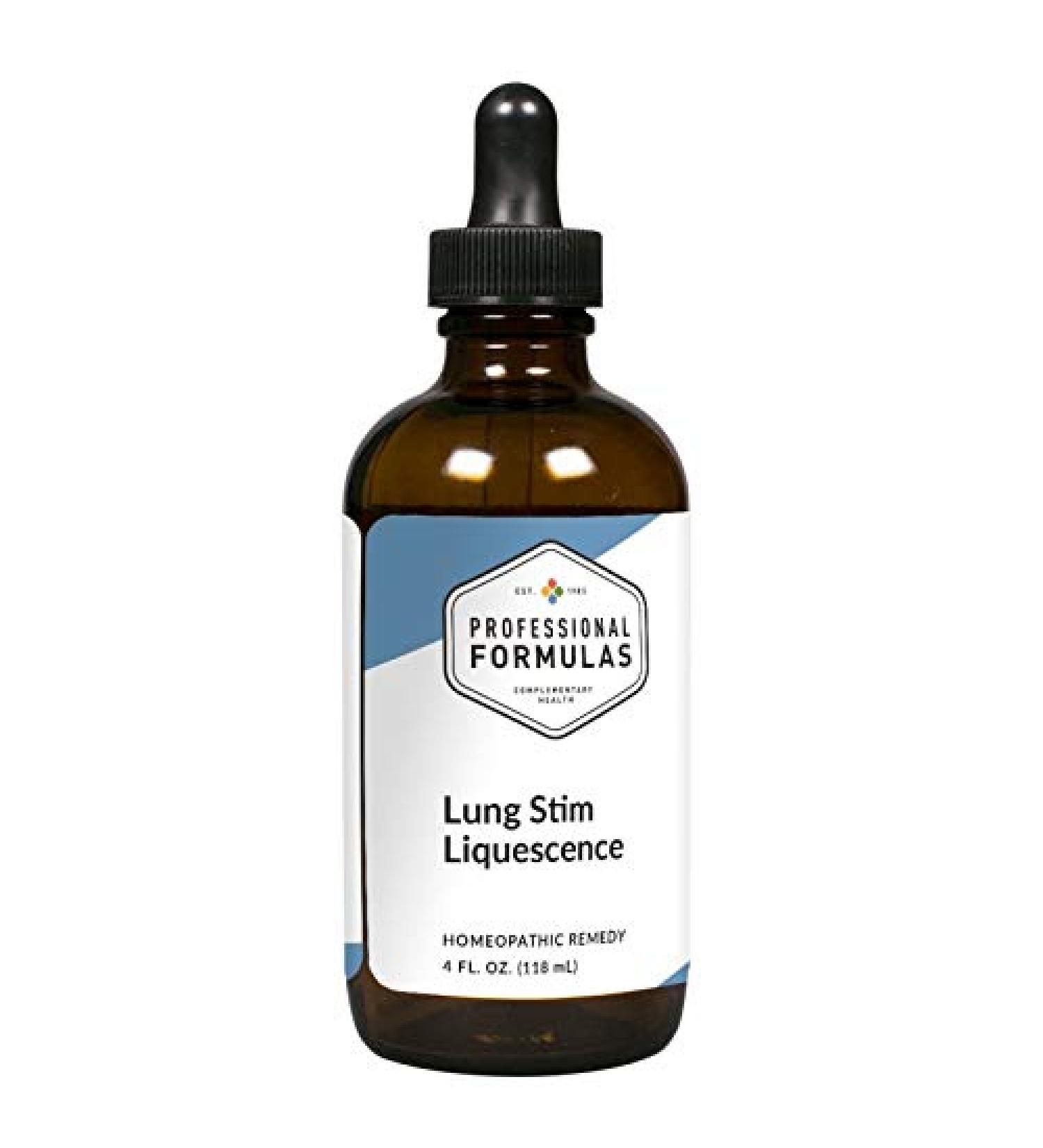 Lung Stim Liquescence 4oz | Professional Formulas | Respiratory Support - Buy Online on GoSupps.com