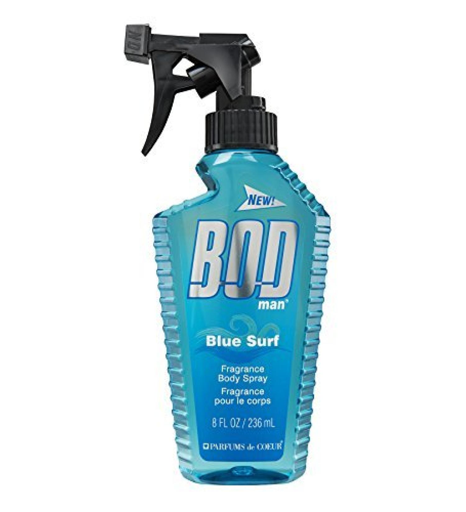 Parfums De Coeur Bod Man Blue Surf Body Spray For Men 8 Ounce