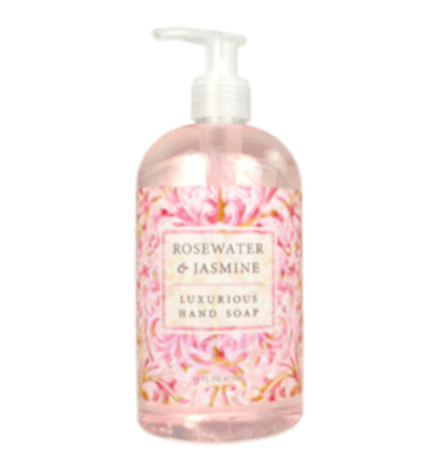 Greenwich Bay Luxurious Rosewater & Jasmine Hand Soap 16oz - R2Y015 - Buy Online on GoSupps.com