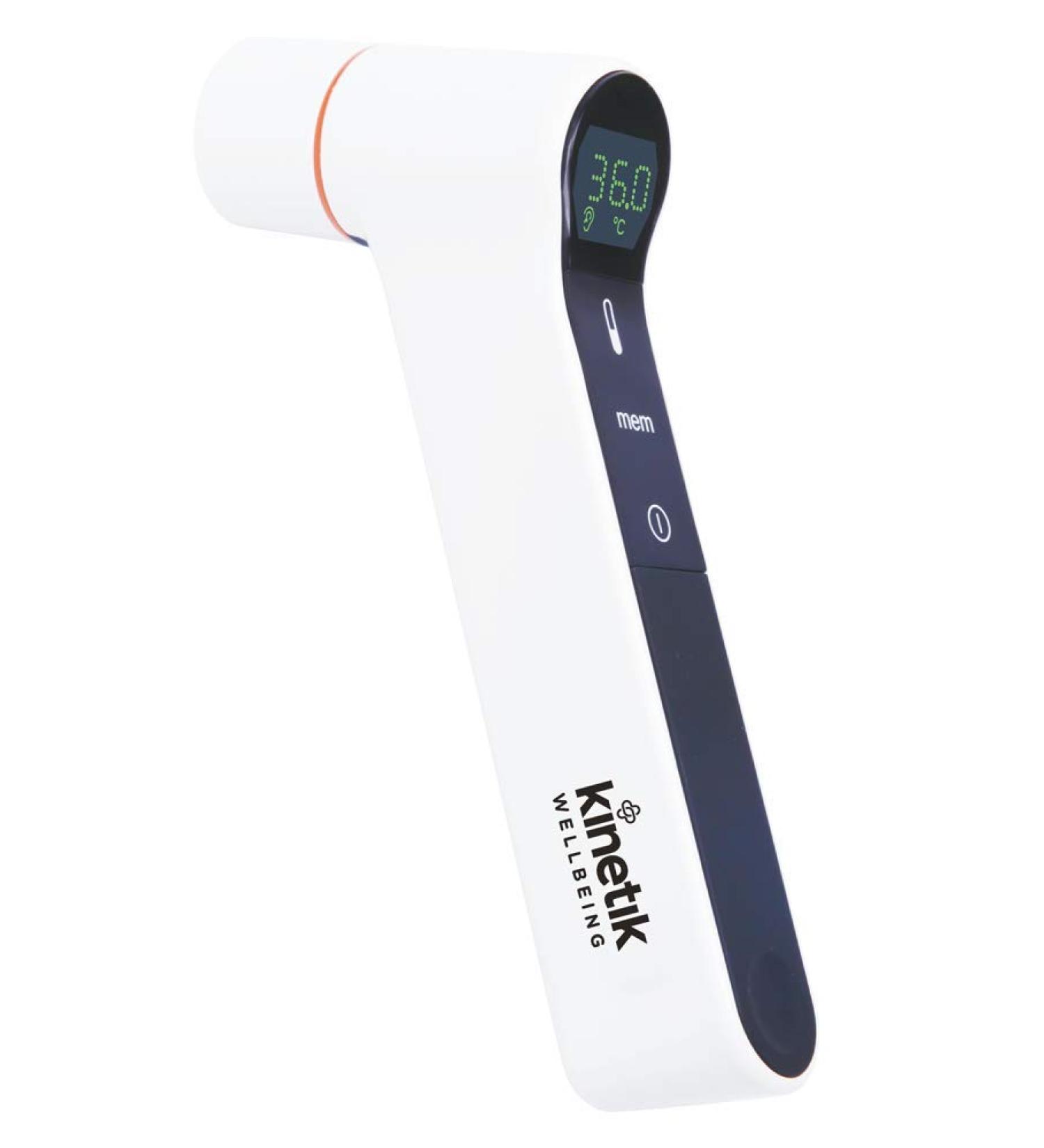Kinetik Wellbeing Ear and Non-Contact Thermometer - NHS Approved Best Buy 2021 - Buy Online on GoSupps.com