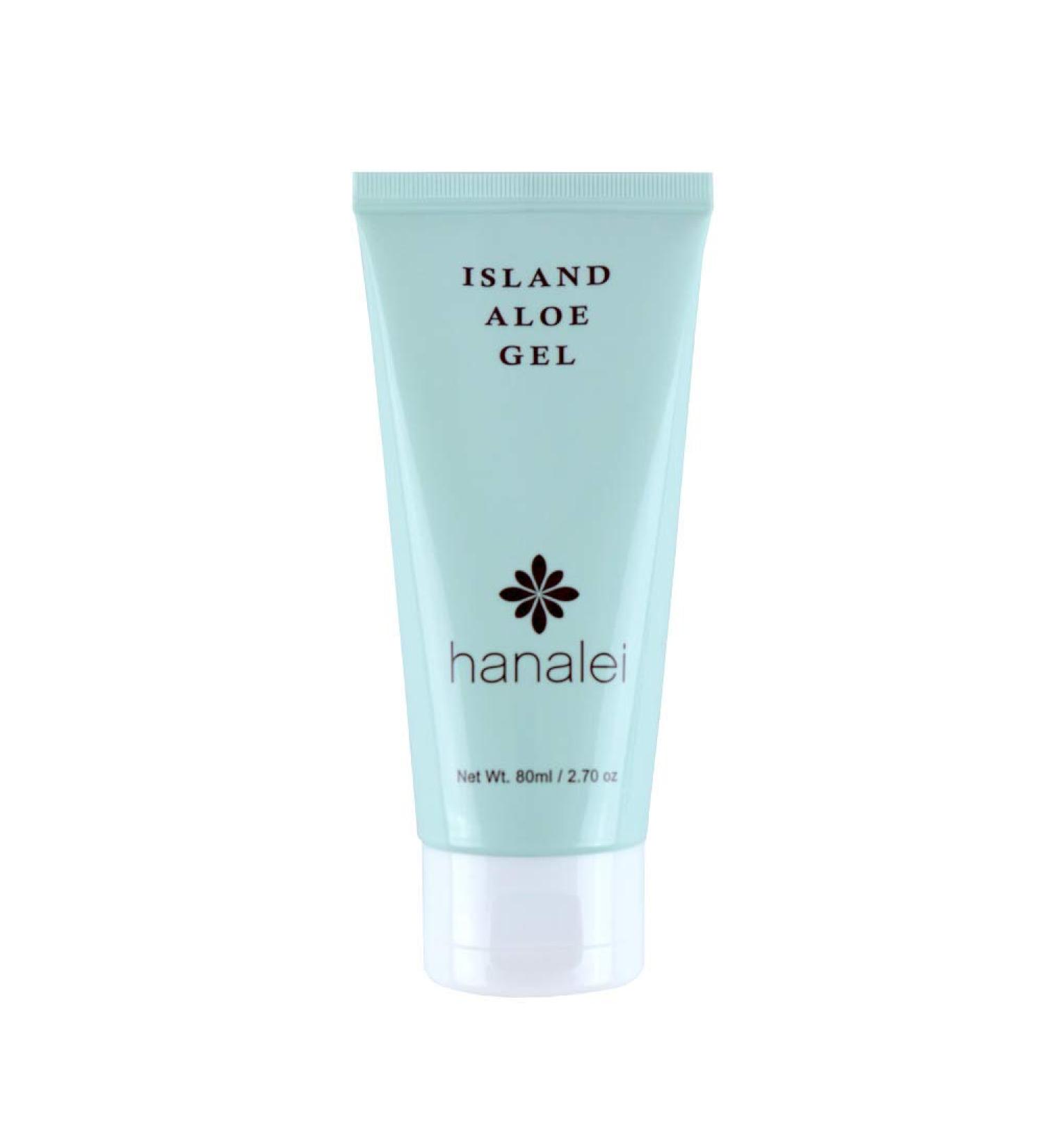Hanalei Cooling Island Aloe Gel - Cruelty-Free & Paraben-Free Moisturizer for Sunburn Relief - Travel Size 80ml - Buy Online on GoSupps.com