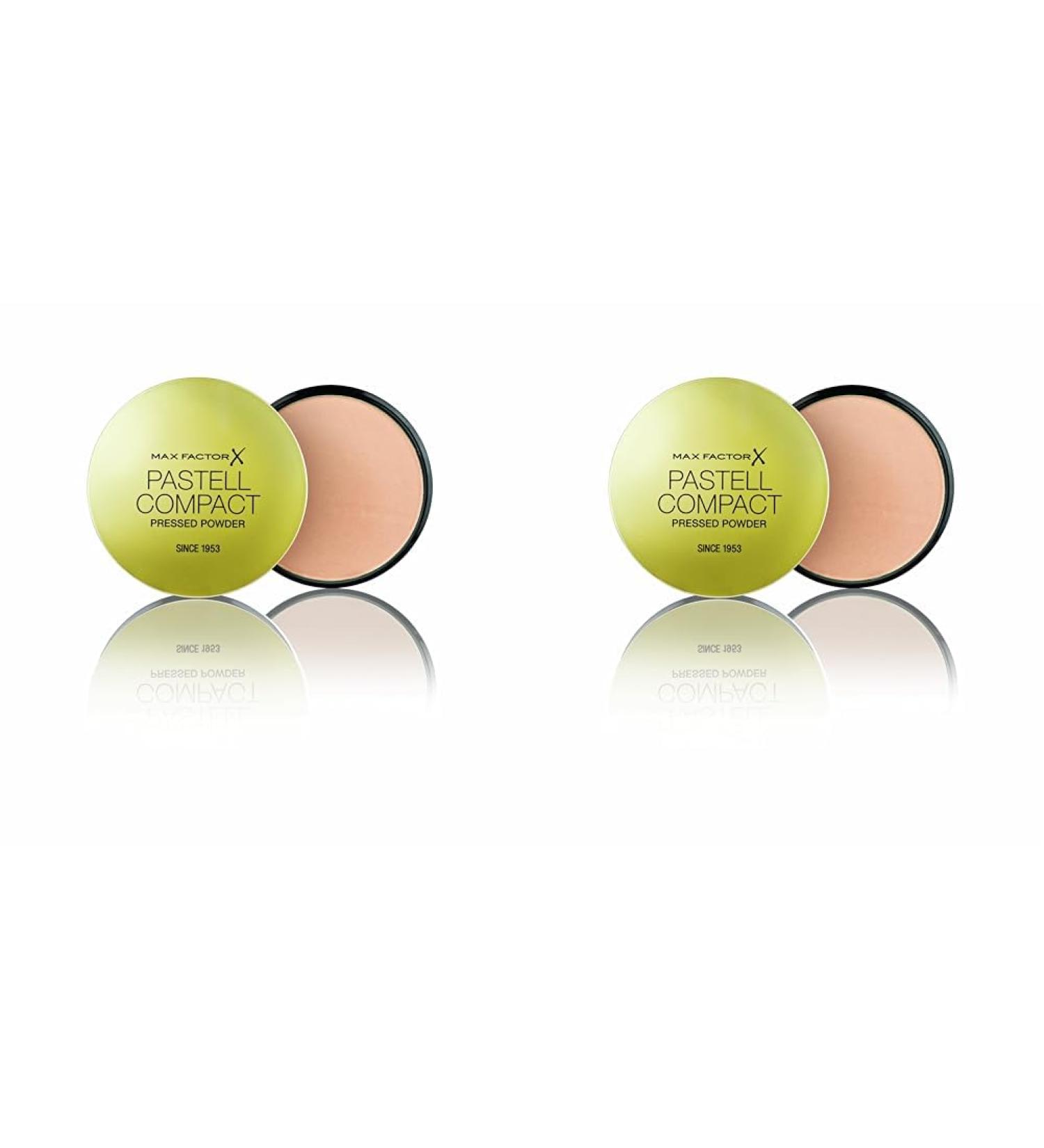 Max Factor Pastel Compact Powder 10 Pastel pack of 2 (1 x 20 ml) 10 Pastel 20 ml (pack of 2)