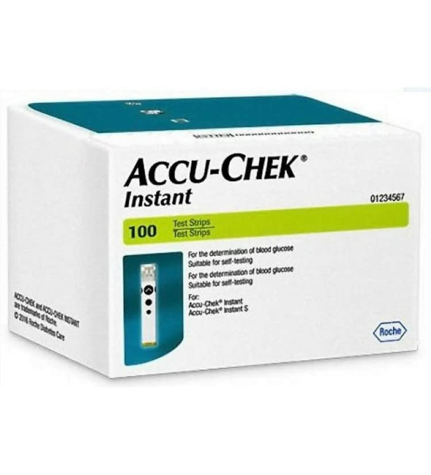 Accu Chek Pro Instant 100 test strips