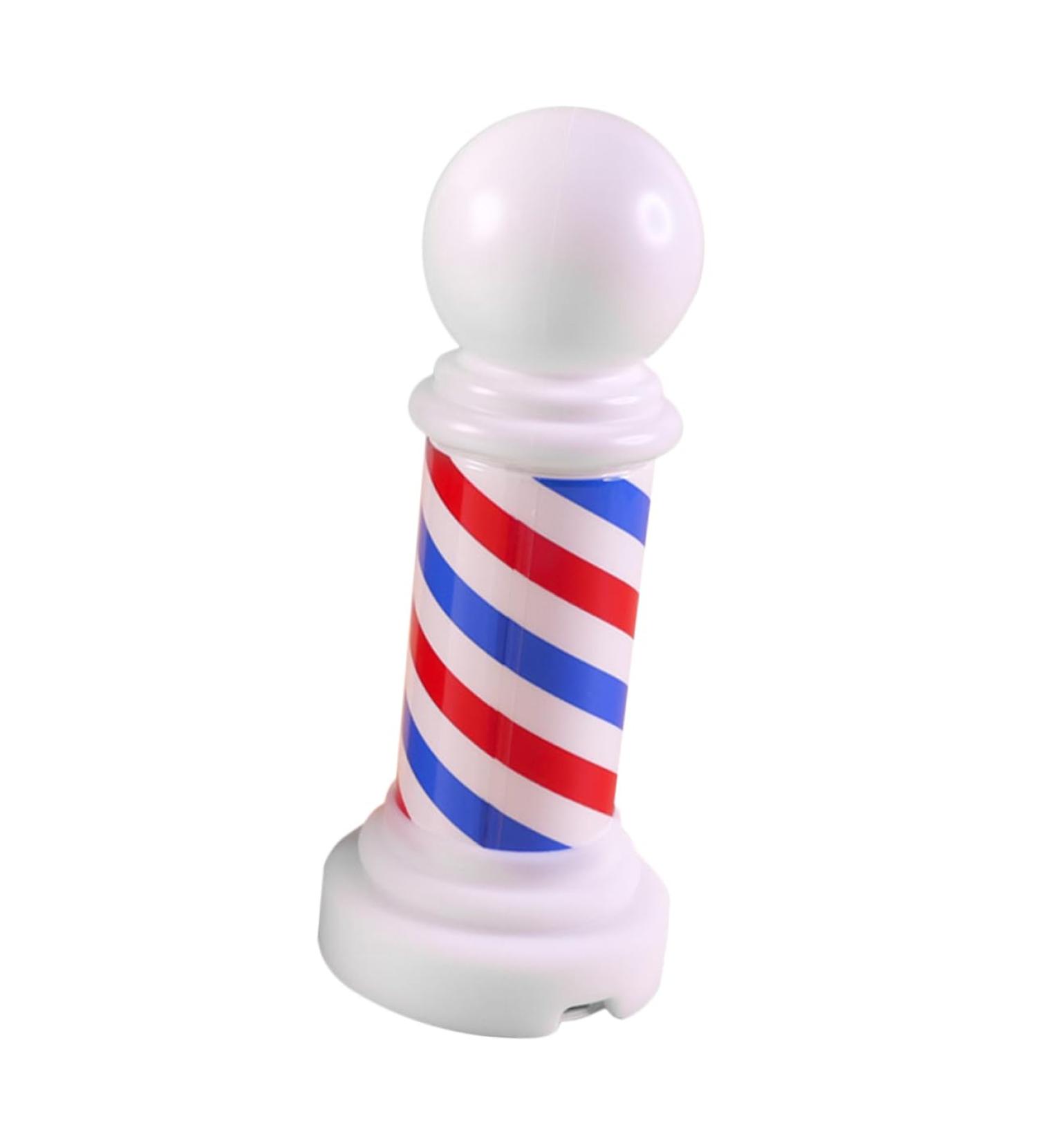 Abaodam Emblems Barber Equipment Barber Sign Salon Pole Lamp Decorative Lights To Rotate Plug in Night Light - Buy Online on GoSupps.com