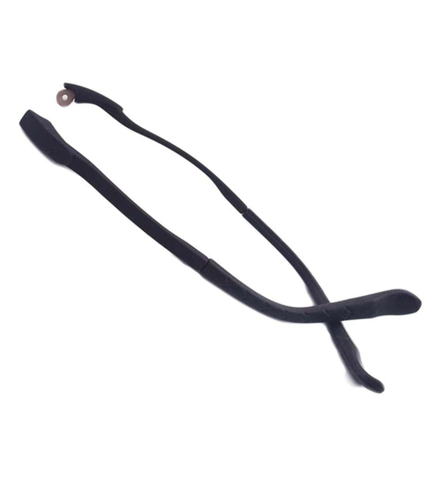 VekkEr Kids Eyeglass Temple Replacement - Universal TR Silicone Repair Parts - 1 Pair - Black - Buy Online on GoSupps.com