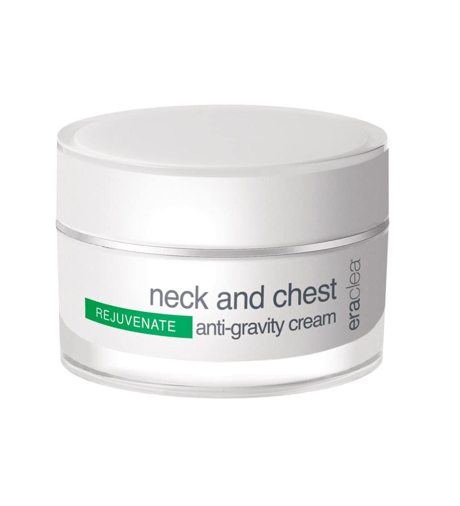 Eraclea Neck and Chest Anti-Gravity Cream | Anti-Aging Peptide & Hyaluronic Acid | Firm & Tone Wrinkled Skin | 1 fl oz | International Shipping Available - Buy Online on GoSupps.com
