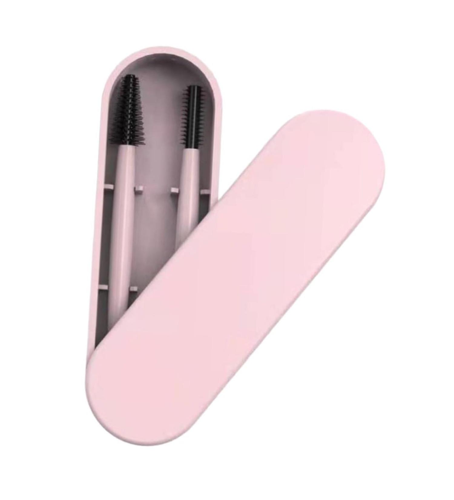 Didiseaon 1set Eyelash Brush Eyebrow Brush Eyelash Beauty Comb Eyelash Brow Wand Eye Shadow Applicator Silicone Makeup Brush Kit Silica Gel Eyelash Tool Pink Multifunction Woman - Buy Online on GoSupps.com