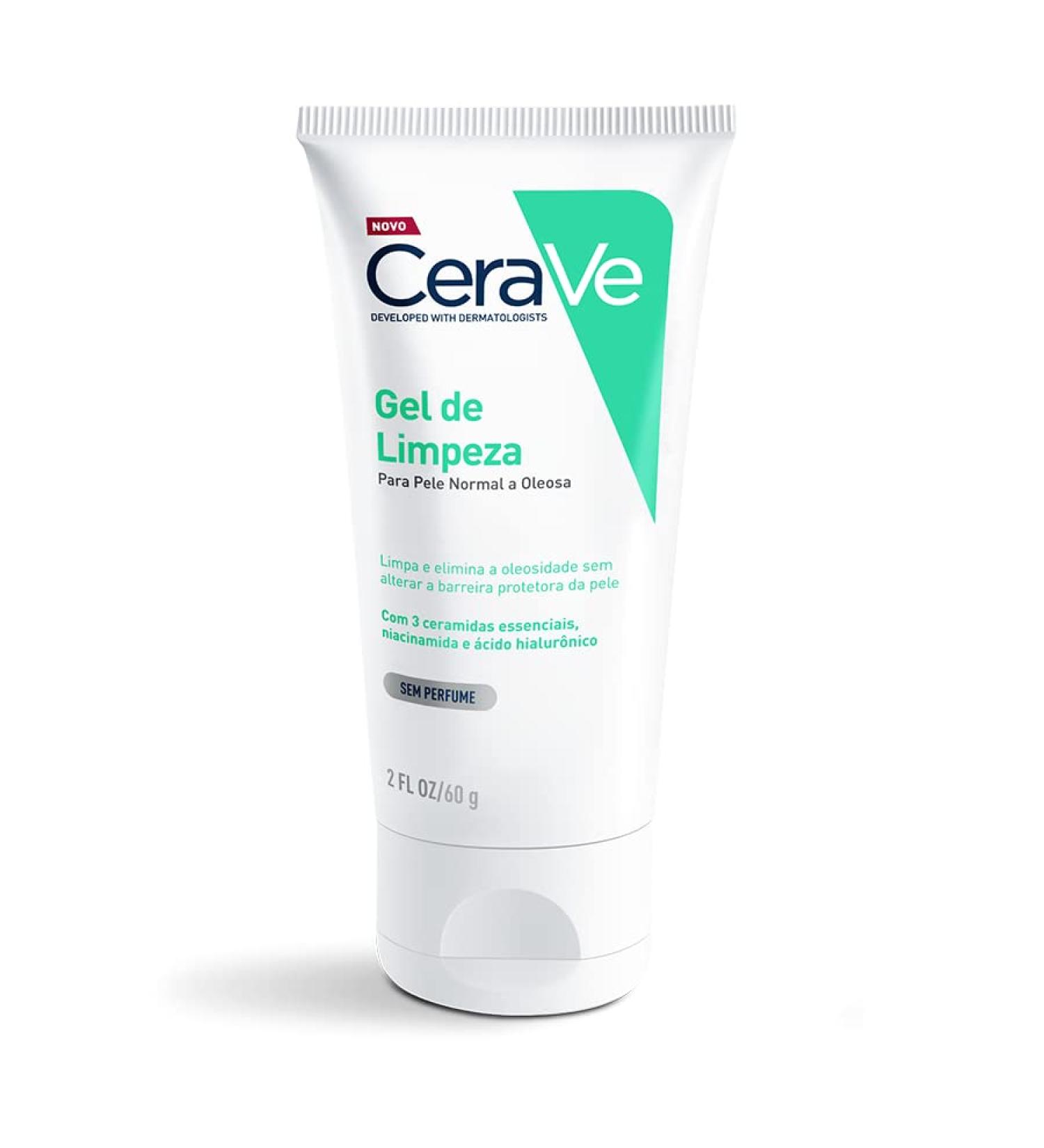 CeraVe Foaming Facial Cleanser 3 fl oz - Hydrating & Gentle Cleanser for All Skin Types - Buy Online on GoSupps.com