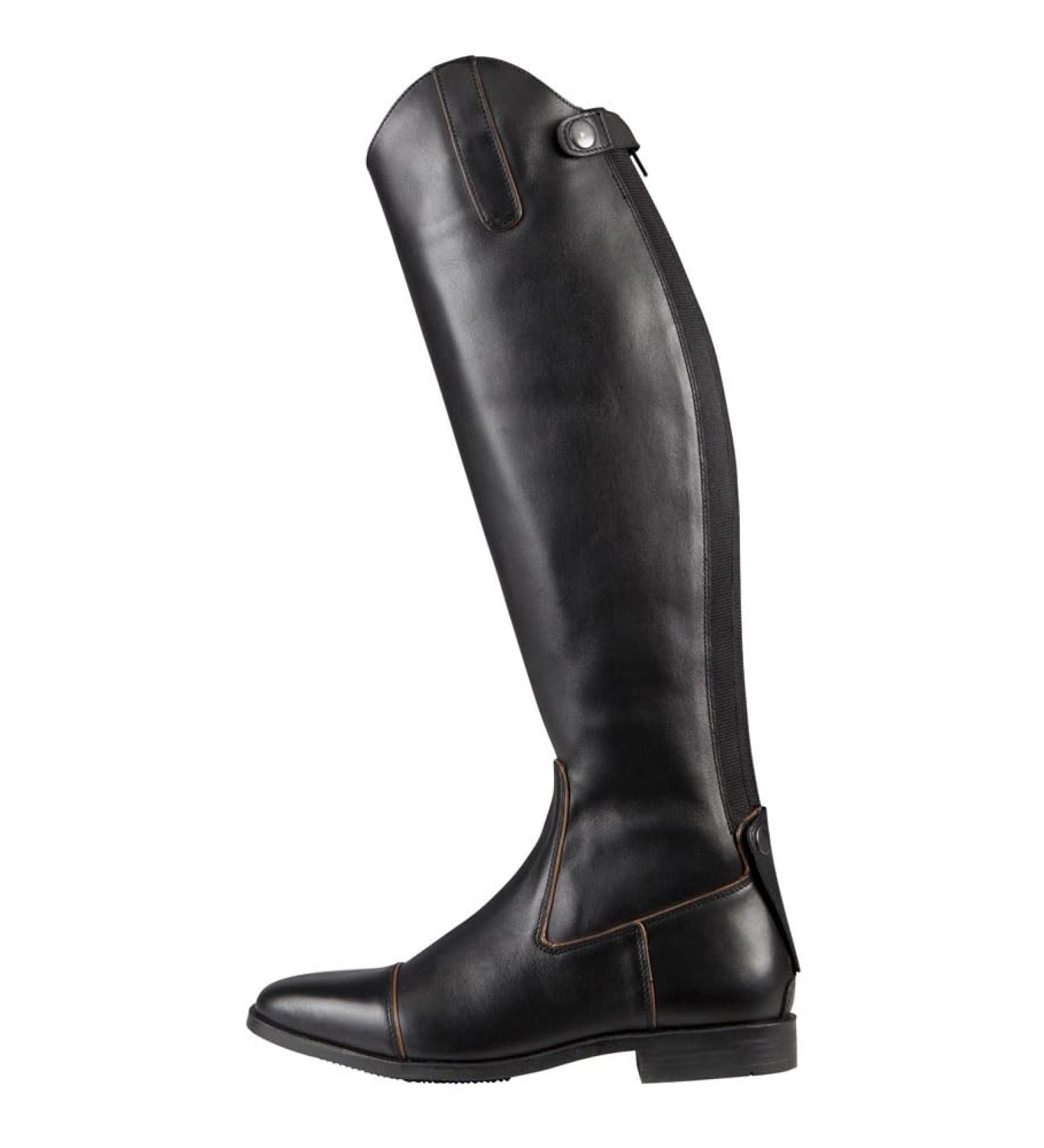 PFIFF Women's Leather Boots Sursee - Wide Fit Black - Size 36 EU | International Shipping Available - Buy Online on GoSupps.com