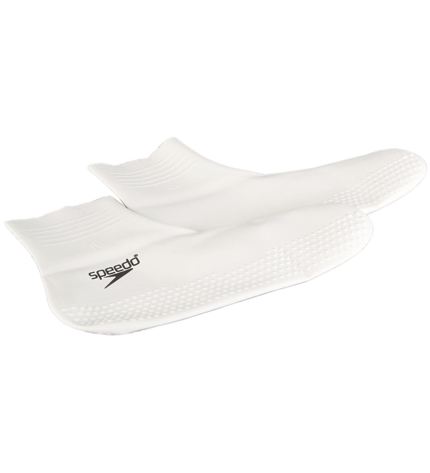 Speedo Unisex Adult Latex Socks XS - White & Black | Premium Swim Accessories for Comfort & Performance - Buy Online on GoSupps.com