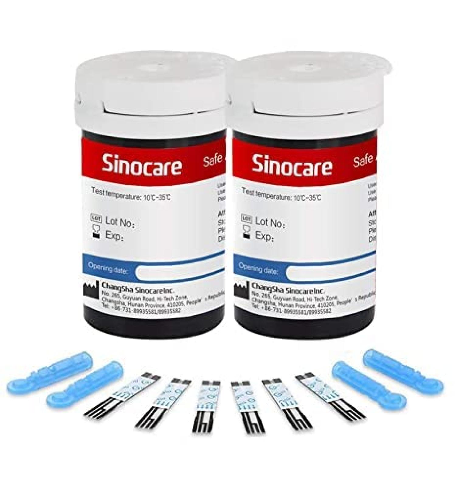 Diabetes Test Strips and Lancets Bundle for Safe AQ Glucometer - 50pcs - Buy Online on GoSupps.com