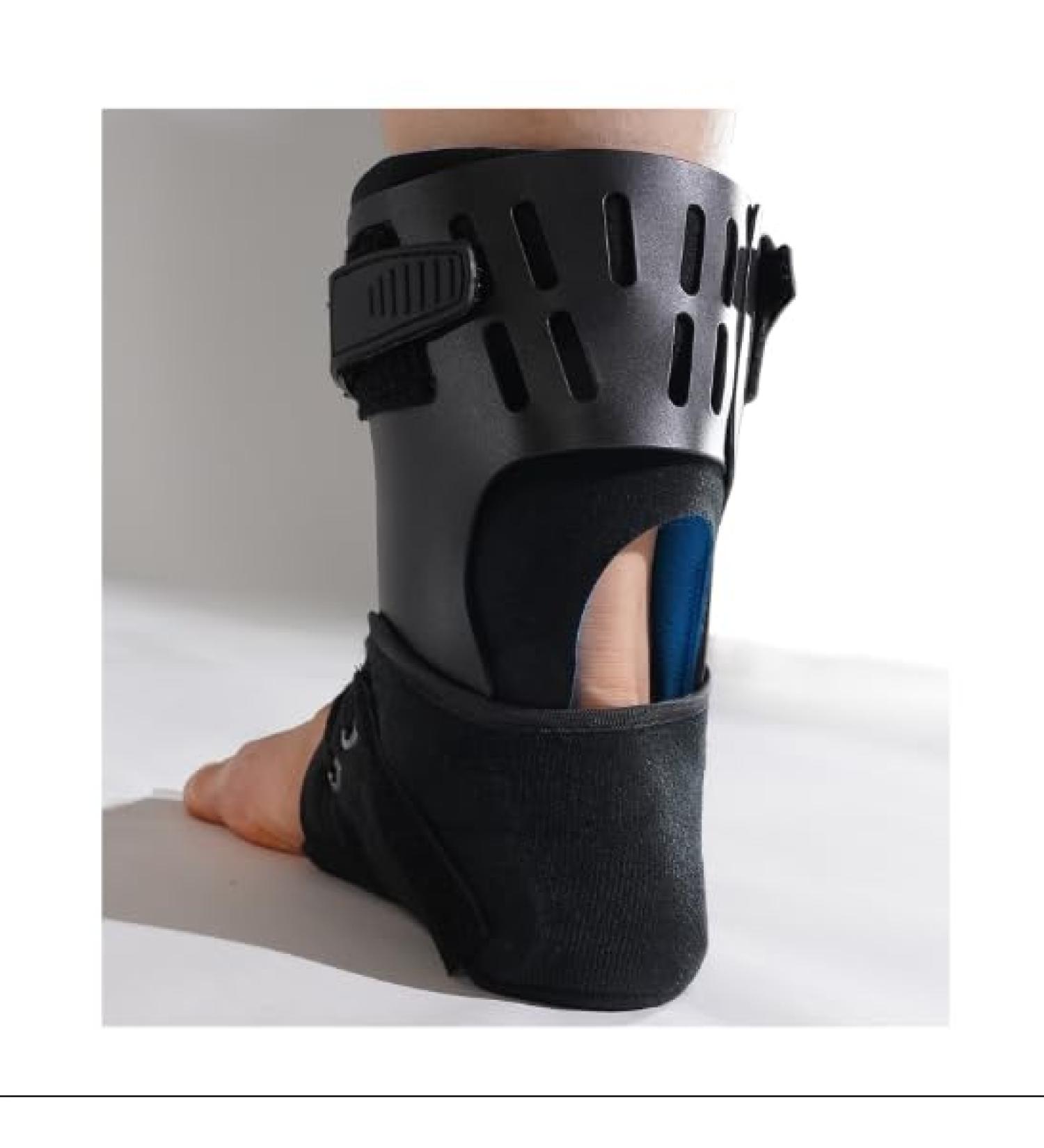 Ankle Support Brace for Sprains & Recovery | Stabiliser for Tendonitis & Fractures | Right Foot Small Size - Unisex - Buy Online on GoSupps.com