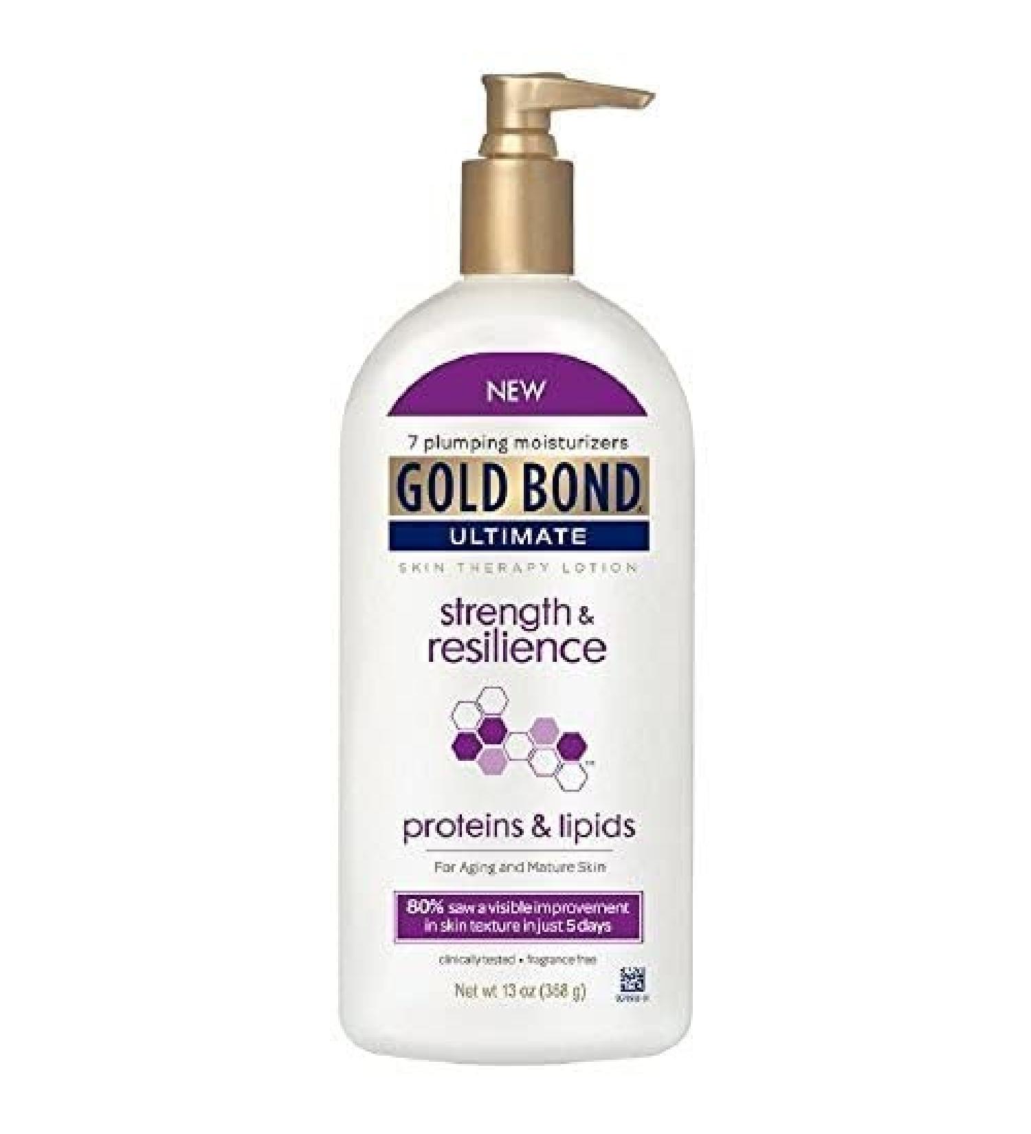 Gold Bond Ultimate Skin Therapy Lotion Strength & Resilience 13 oz Pack of 4 13 Ounce (Pack of 4)