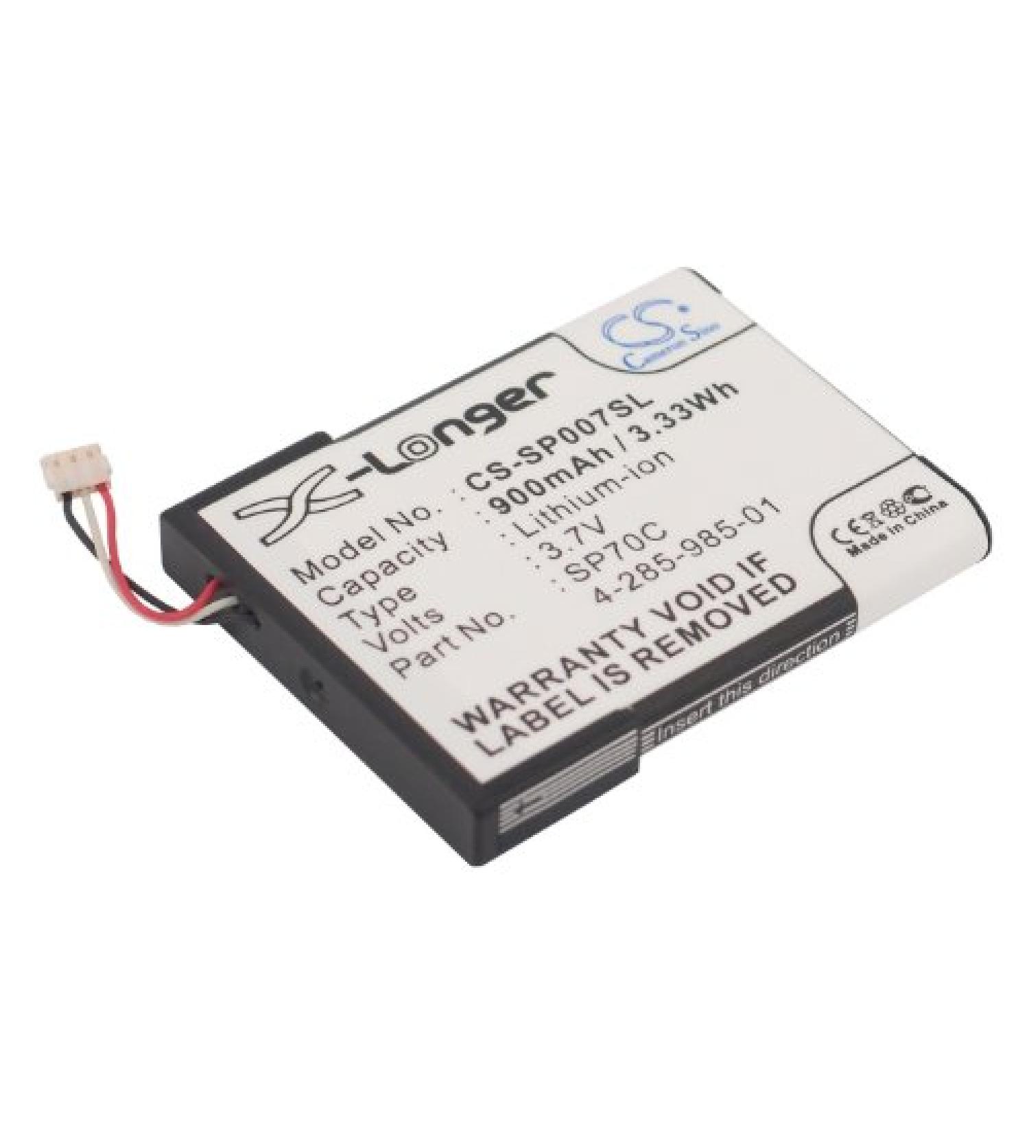 Buy SP70C 4-285-985-01 900mAh Battery - Compatible with PSP E1000 E1002 E1004 E1008 & Pulse Wireless Headset - 3.7V | International Shipping - Buy Online on GoSupps.com