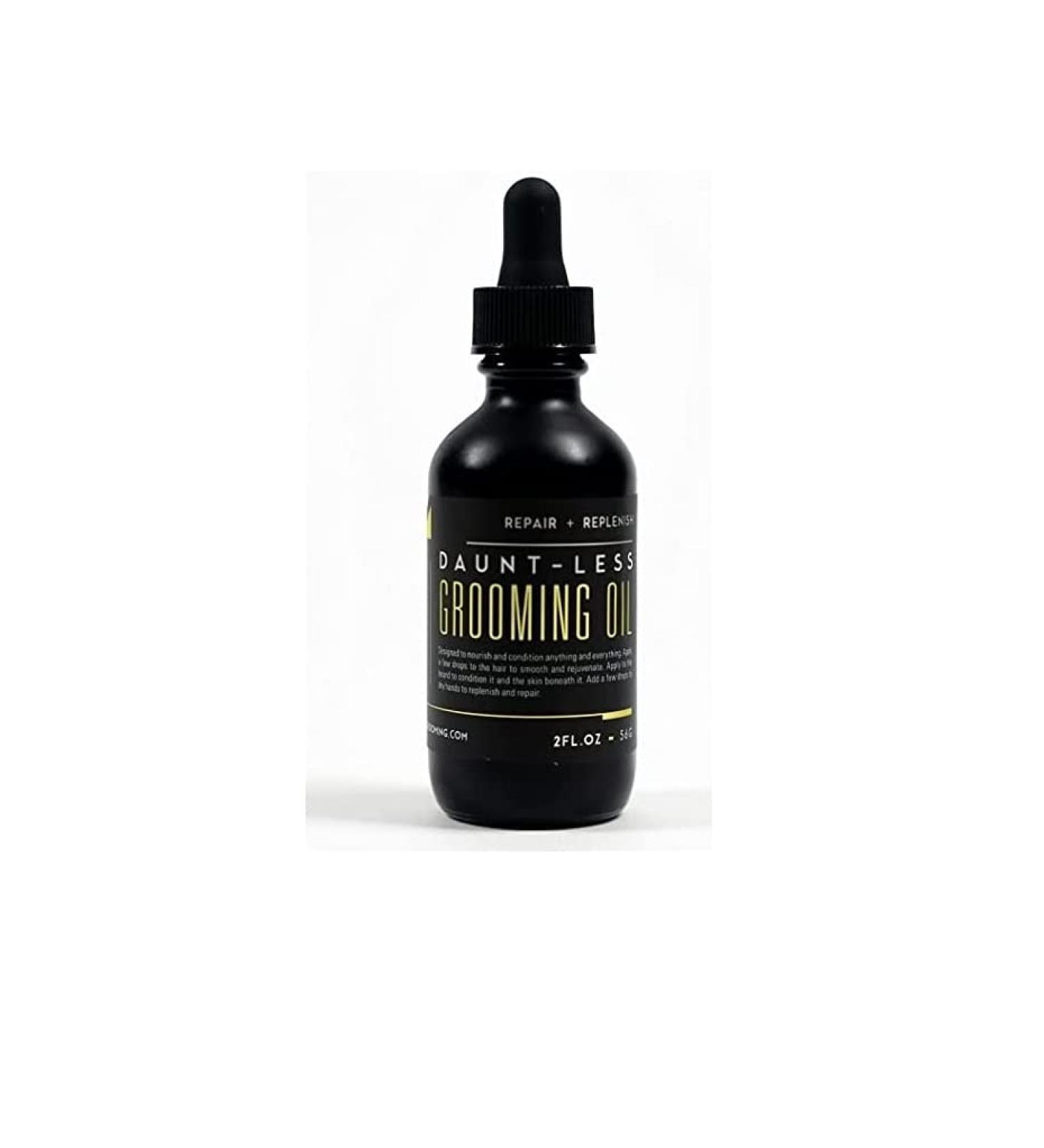 Dauntless Modern Grooming Co. | GROOMING OIL 2oz - Repair & Rejuvenate Hair Face & Beard | Cucumber-Mint - Shop Internationally - Buy Online on GoSupps.com