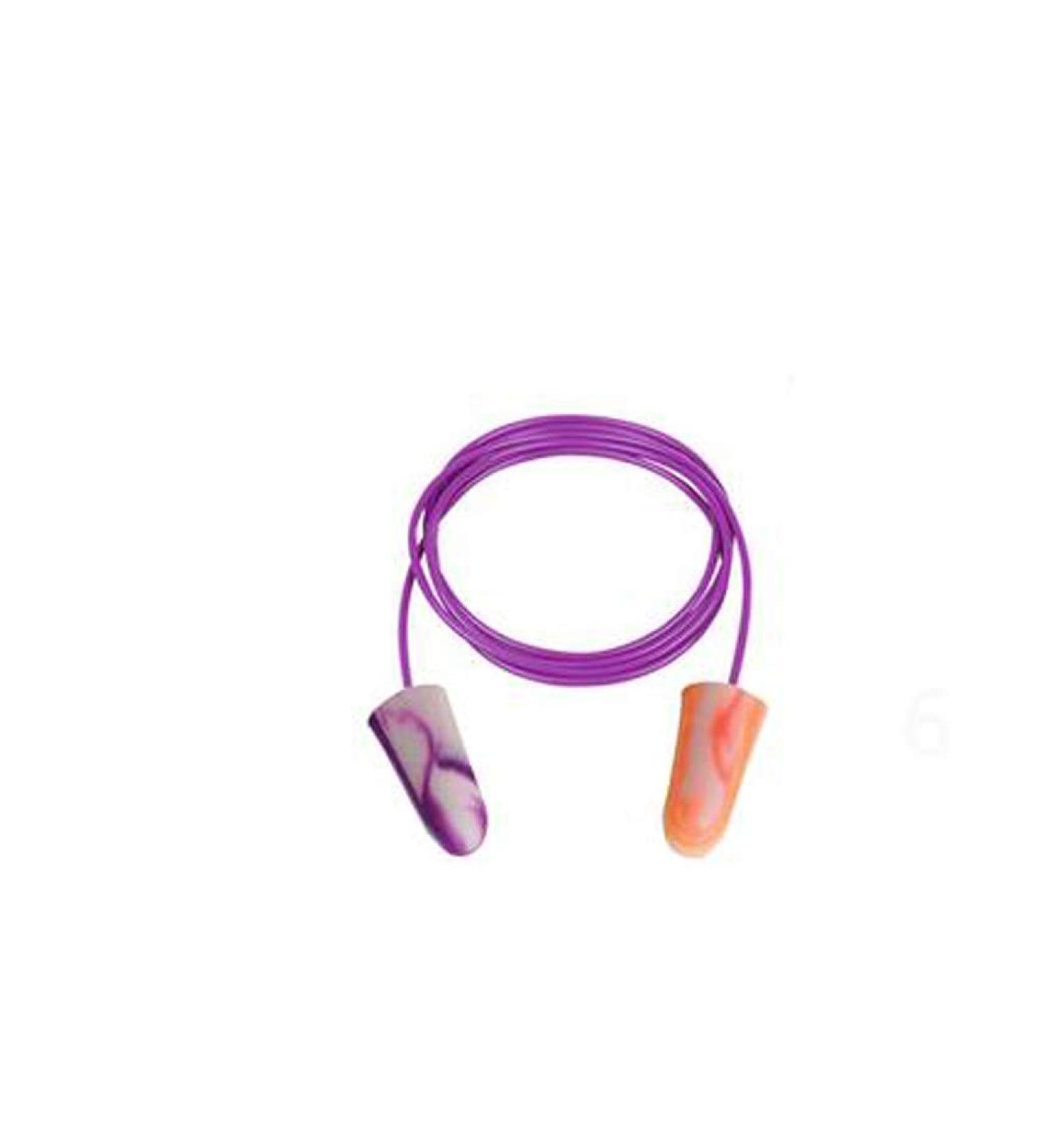 Professional Soundproof Earplugs for Sleep | Noise Reduction Earplugs with Wire - 6 Pairs (Color A) | Best Hearing Protection - Buy Online on GoSupps.com