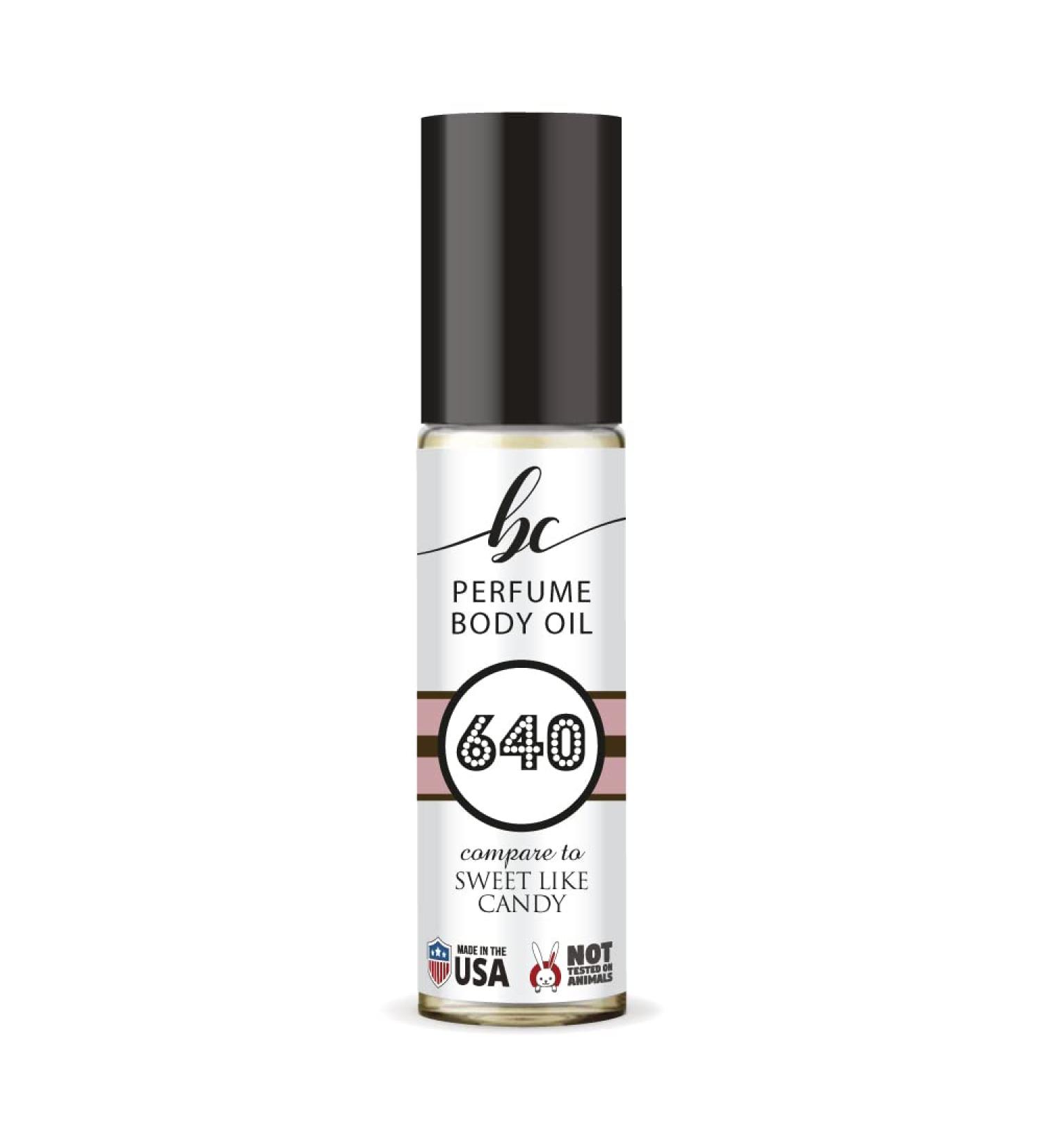BC Perfume 640 Inspired by Sweet Like Candy For Women Replica Fragrance Body Oil Dupes Sample Travel Size Long Lasting Roll-On 0.3 Fl Oz/10ml - Buy Online on GoSupps.com