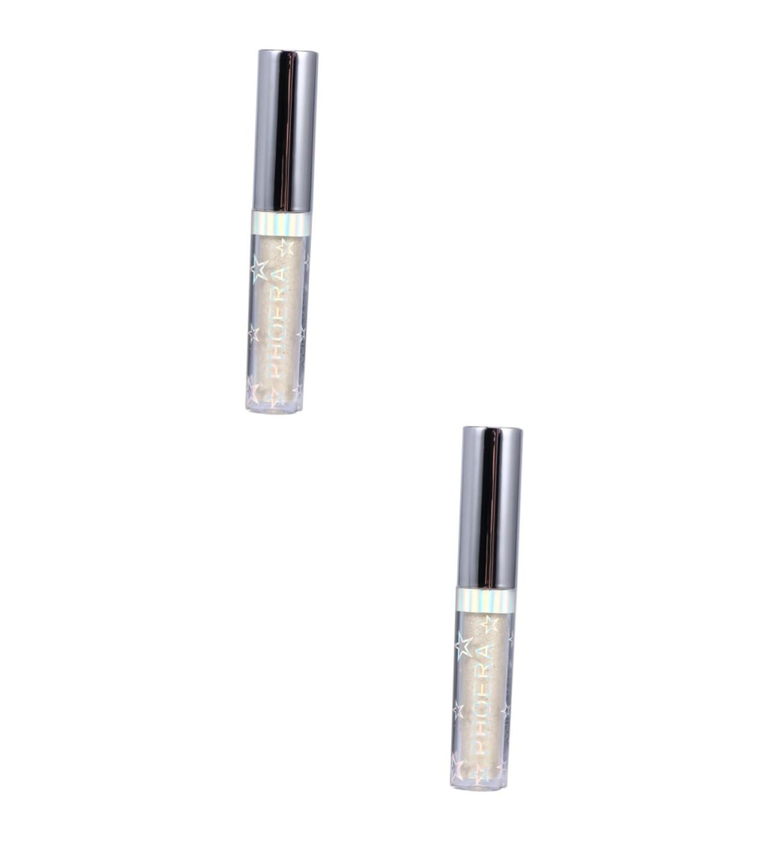 Didiseaon 2pcs Liquid Eyeshadow Liquid Eyeliners Shining Eyeshadow Star Light Eyeshadows Glow Pearlescent - Buy Online on GoSupps.com