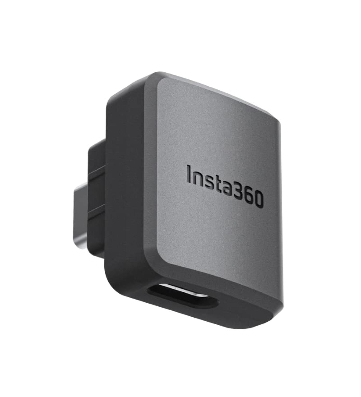 Insta360 Mic Adapter (Horizontal Version) for ONE RS - Compatible & Convenient - Buy Online on GoSupps.com
