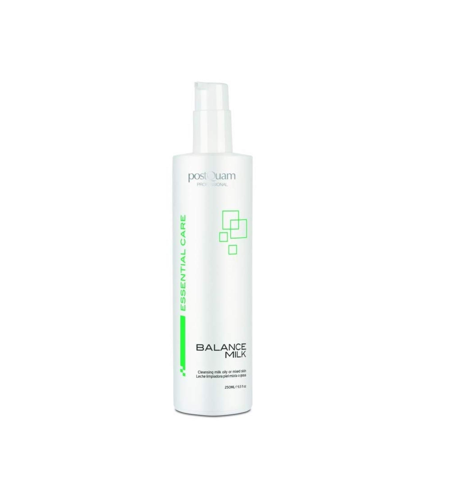 POSTQUAM Professional Balance Milk for Mixed/Oily Skin 250ml - Moisturizing Calcium & Magnesium Benefits | International Shipping Available - Buy Online on GoSupps.com