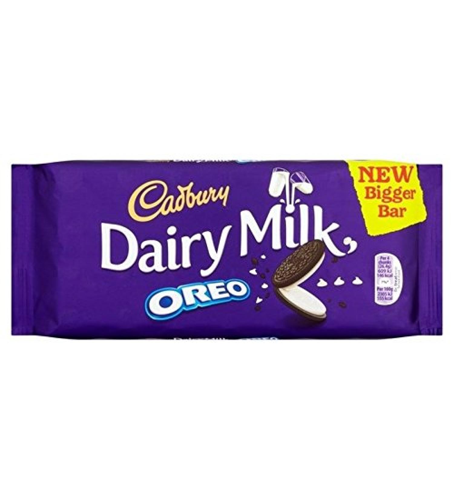 Cadbury Cadbury Cow Milk with Oreo 185 g - Pack of 2