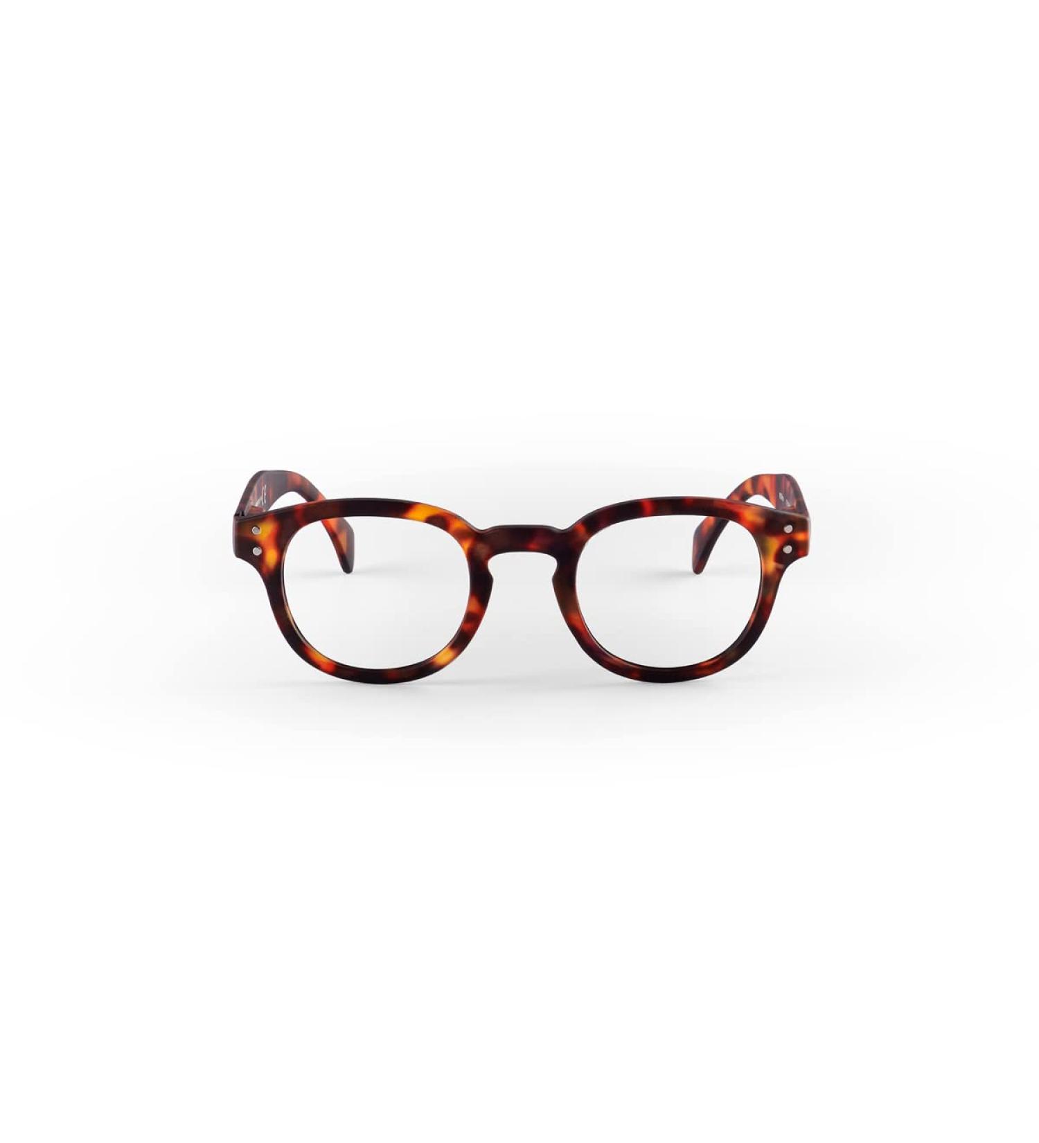 Popme Unisex Tortoise Reading Glasses with Blue Light Filter - 1 Diopter Presbyopia Blue Lenses - One Size Fits All - Buy Online on GoSupps.com