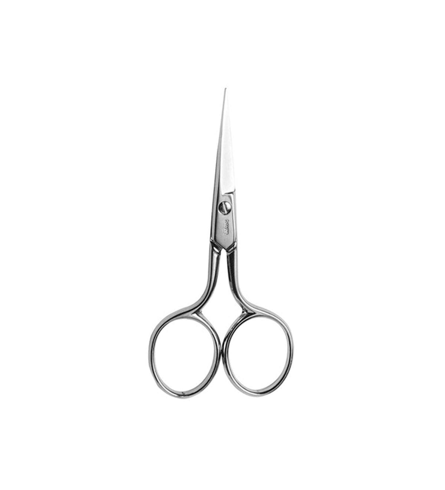 Solingen Eyebrow Scissors for Trimming or Shaping Eye Brows  Professional Grooming Scissors for Eyelashes  Moustache  Beard or Facial Hair
