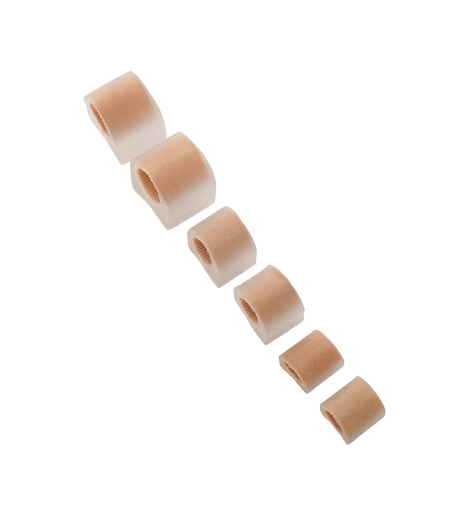 3 Pair Toe Separator Bunion Corrector Set for Comfortable Fit and Pressure Relief | Safe SEBS Sleeve Design - Buy Online on GoSupps.com