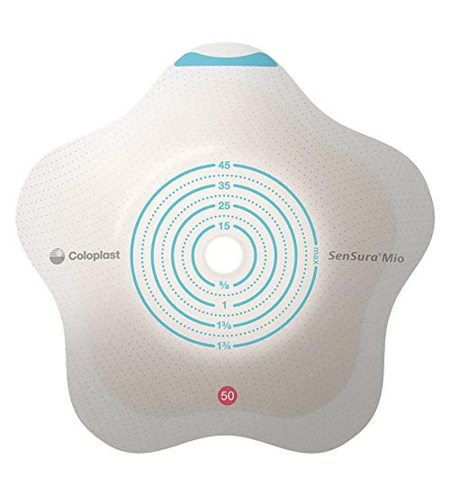 Sensura Mio Click Convex Flip 2-Piece Barrier Pre-Cut 1-3/16" Red (Box of 5)