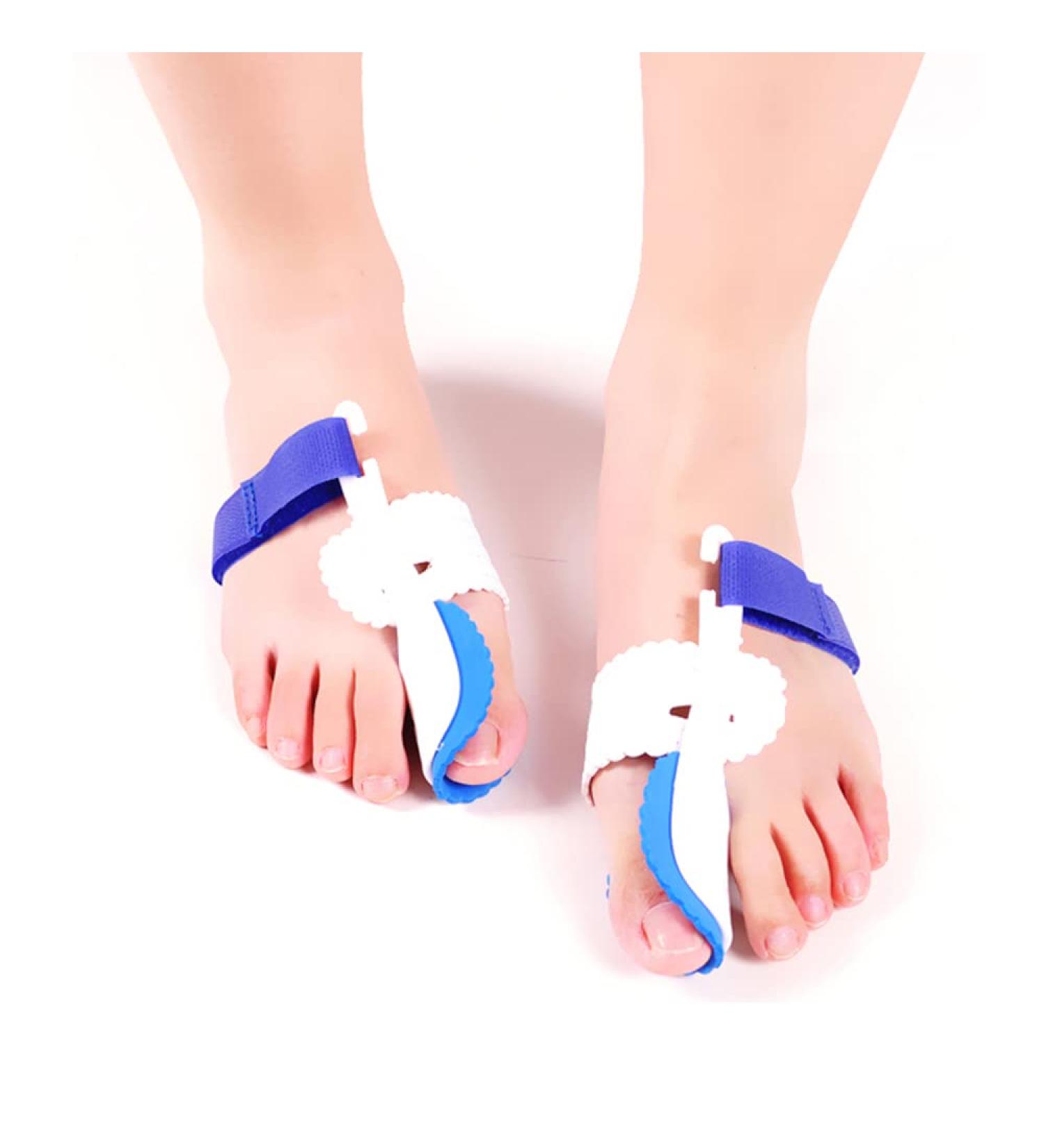 Buy LTLCLZ Toe Separator for Hallux Valgus - 2 Pack Bunion Corrector & Toe Correction Finger Separator - Buy Online on GoSupps.com