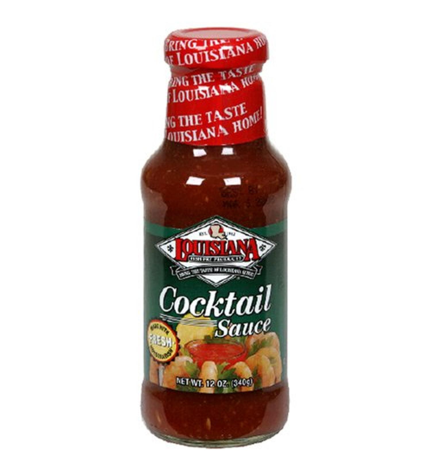 Louisiana Cocktail Sauce With Horseradish, 12-Ounce Bottles (Pack of 12)