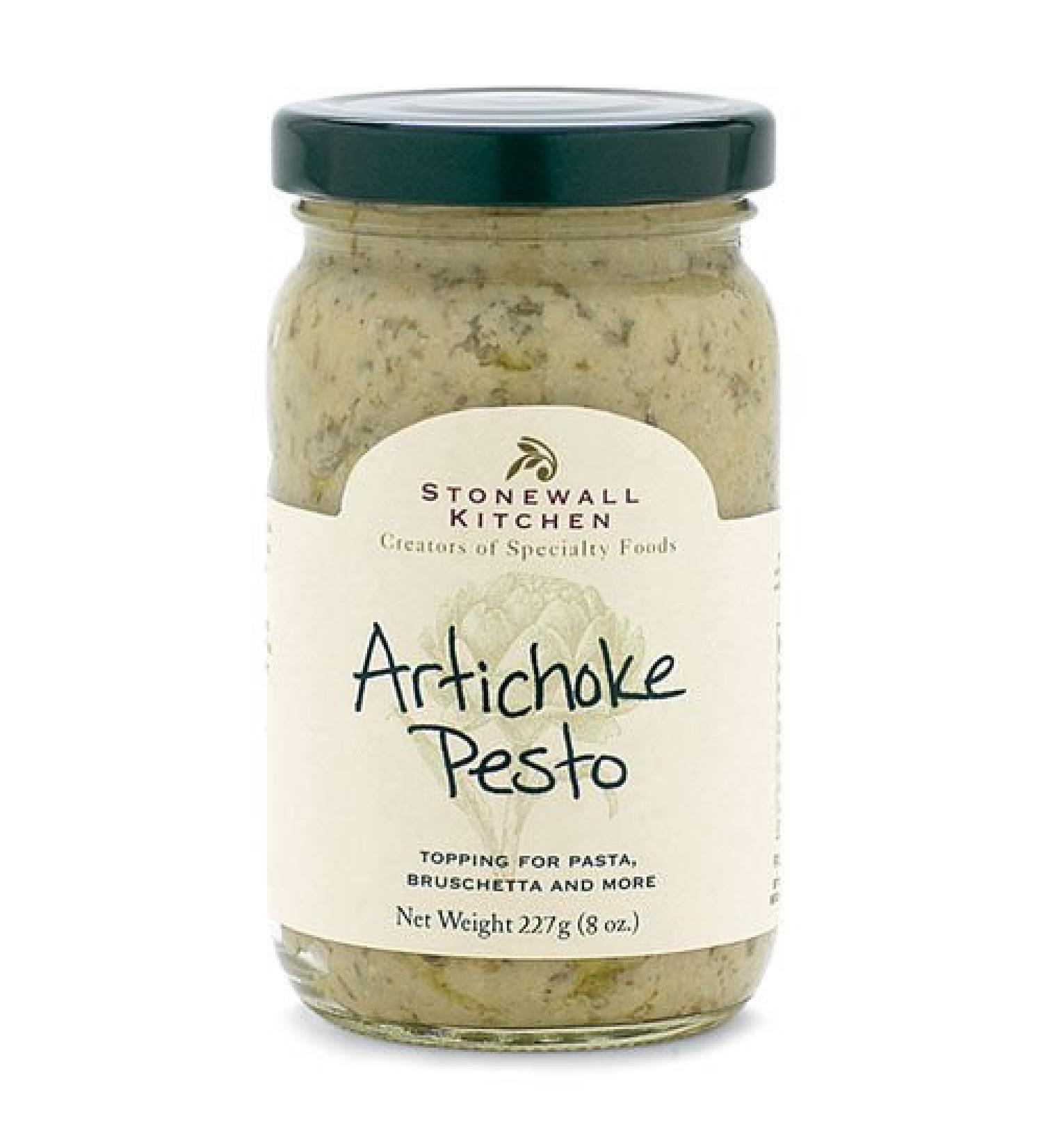 Stonewall Kitchen Artichoke Pesto 8 oz - Gourmet Artichoke Spread - Buy Online on GoSupps.com