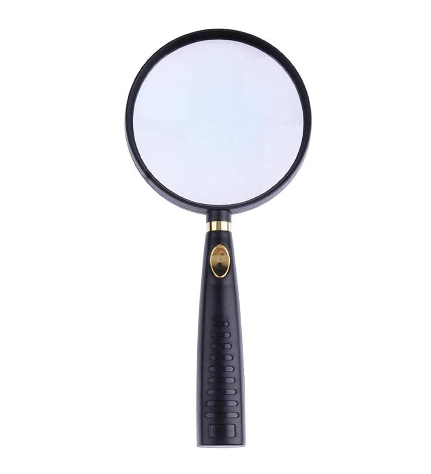 Magnifiers 100% Hd Glass Handheld Magnifying Glass 10X High Optical Real Glass Magnifier Lens for Reading Outdoor Microscope Optical Lenses Protect Vision Without Hurting Eyes Lofty Ambition - Buy Online on GoSupps.com