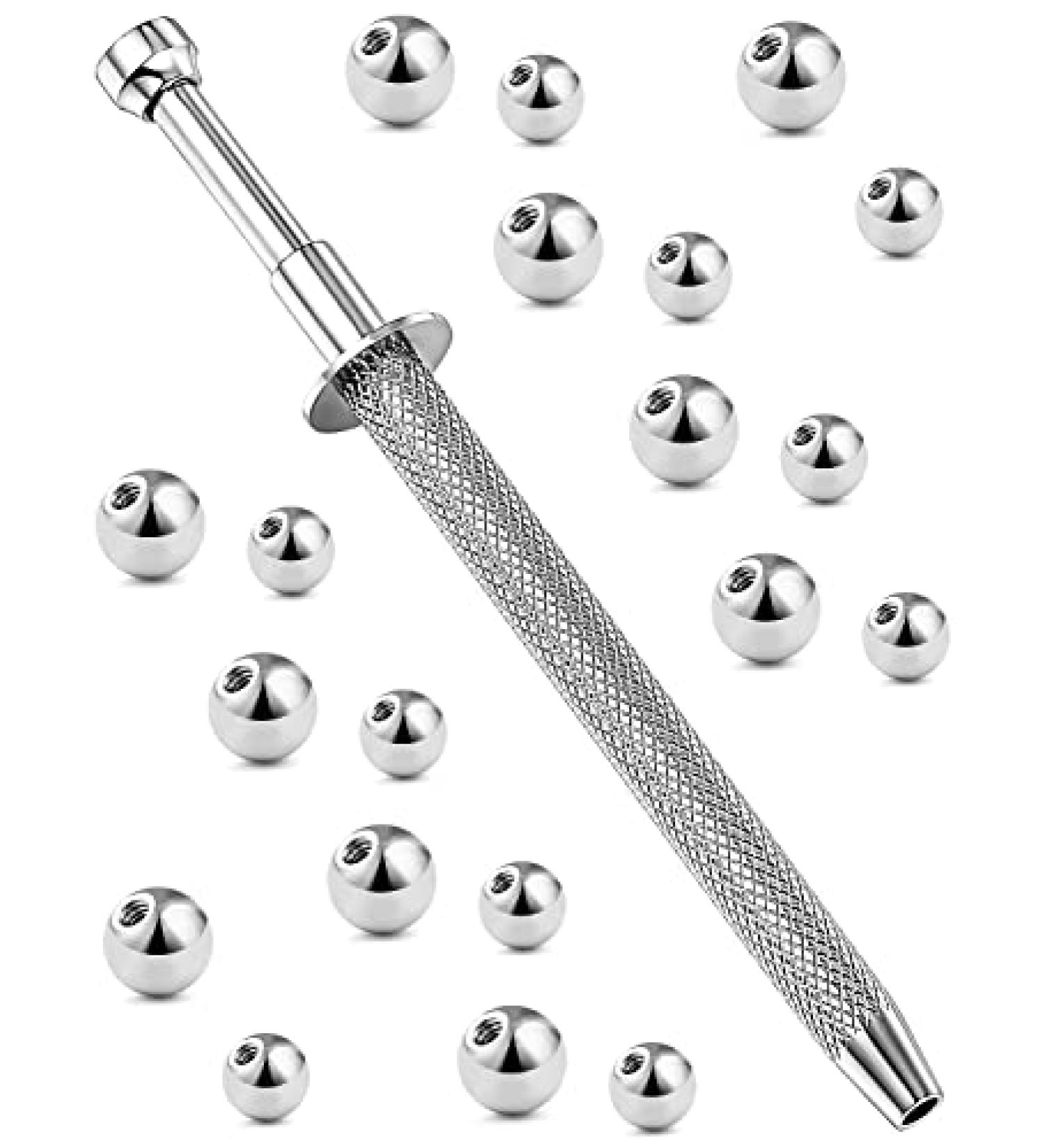 Vsnnsns Style 9 316L Surgical Stainless Steel Body Piercing Tools Kit - Nose Rings, Septum, Lip, Navel, Tongue, Belly, Eyebrow, Ear Piercing Tools - Piercing Clamps Forceps, Balls Grabber Tool - Buy Online on GoSupps.com