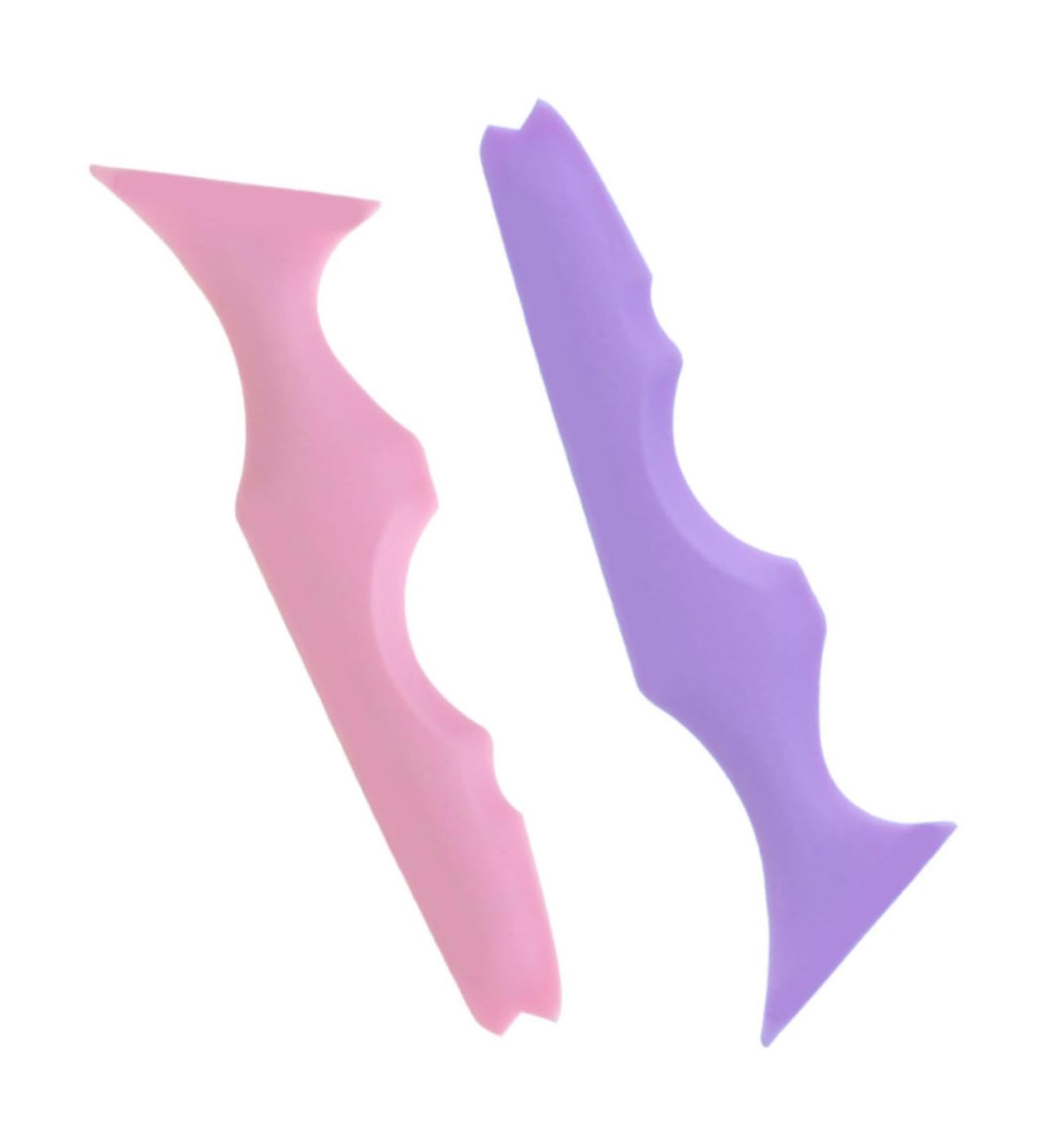 Didiseaon 2pcs Silicone Beauty Ruler Eyeshadow Silicone Molds Lash Tape Silicone Eyeliner Aids Bevel Ice Tray - Buy Online on GoSupps.com