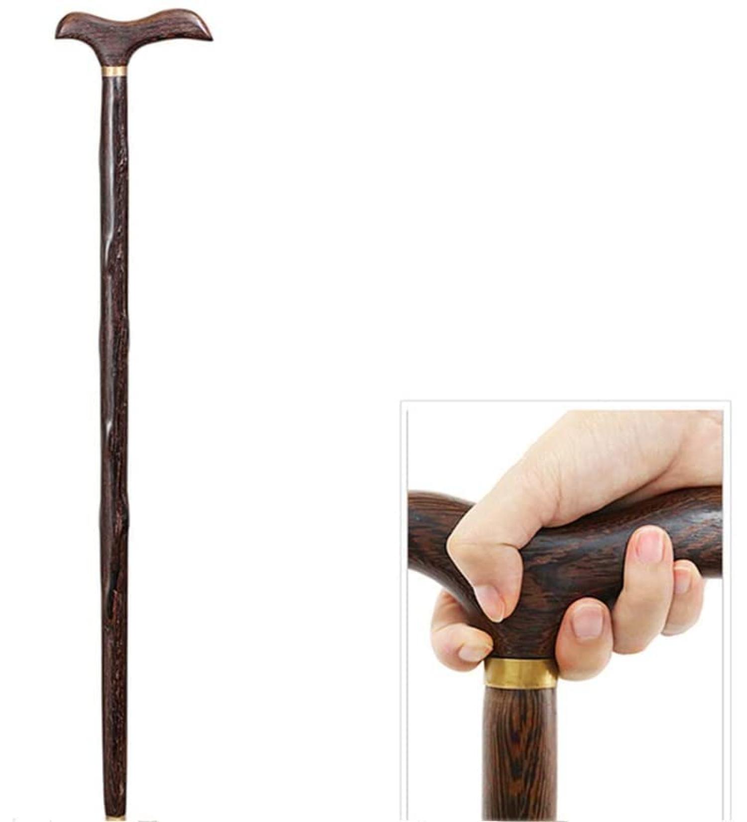 Wooden Crutches with Curved Handles Chicken Wings Wooden Elderly Crutches Wooden Crutches WoodenCanes for Men and Women Decorate Lucky Star - Buy Online on GoSupps.com