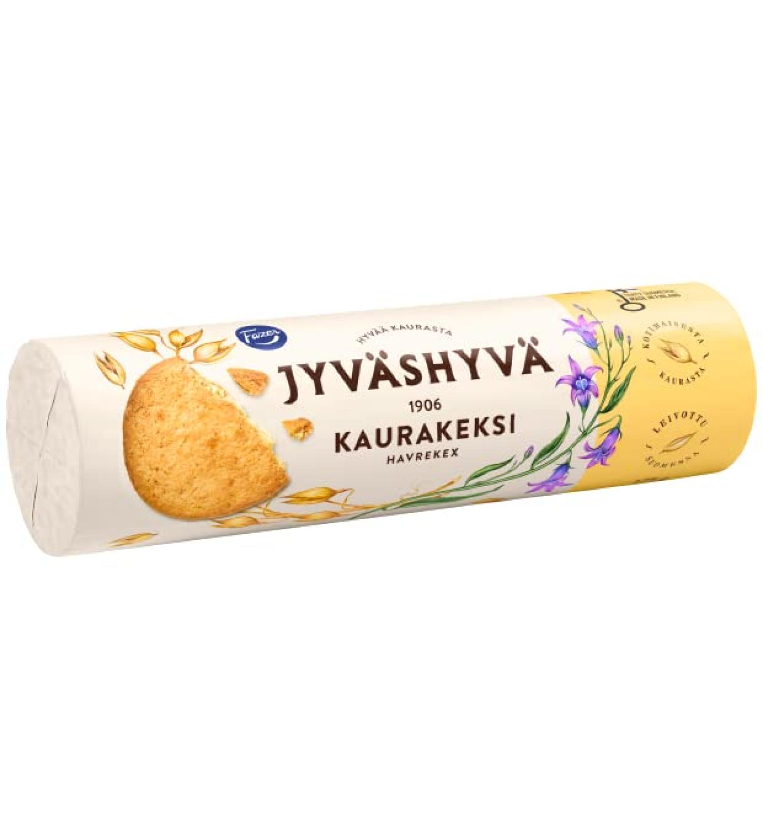 Fazer Make Jyvashyva Oatmeal Biscuits (18 bars 175g)
