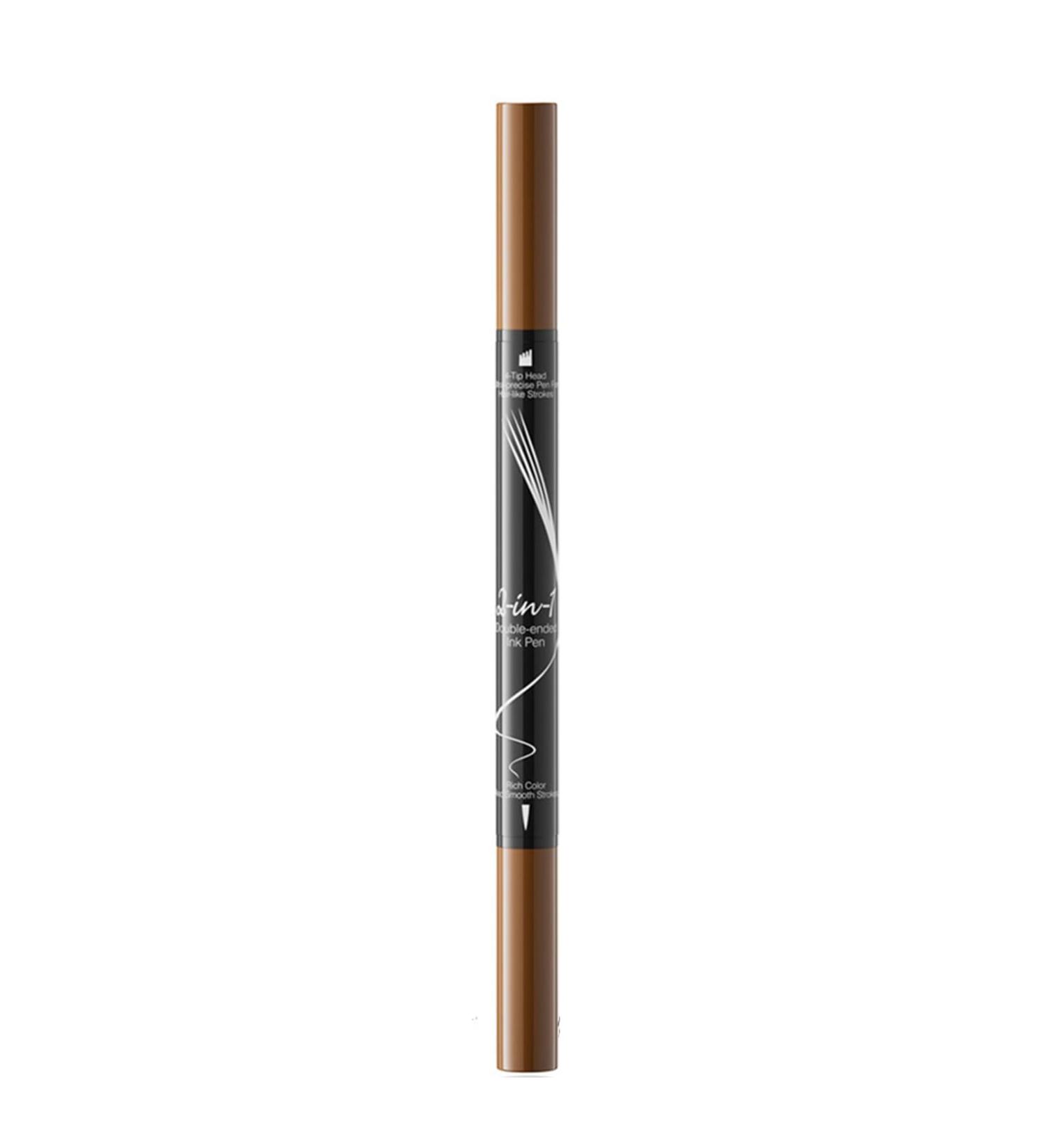 Microblading Double Ended Eyebrow Pencil with 4 Fork Tips for Daily Eyebrow Makeup - Buy Online on GoSupps.com
