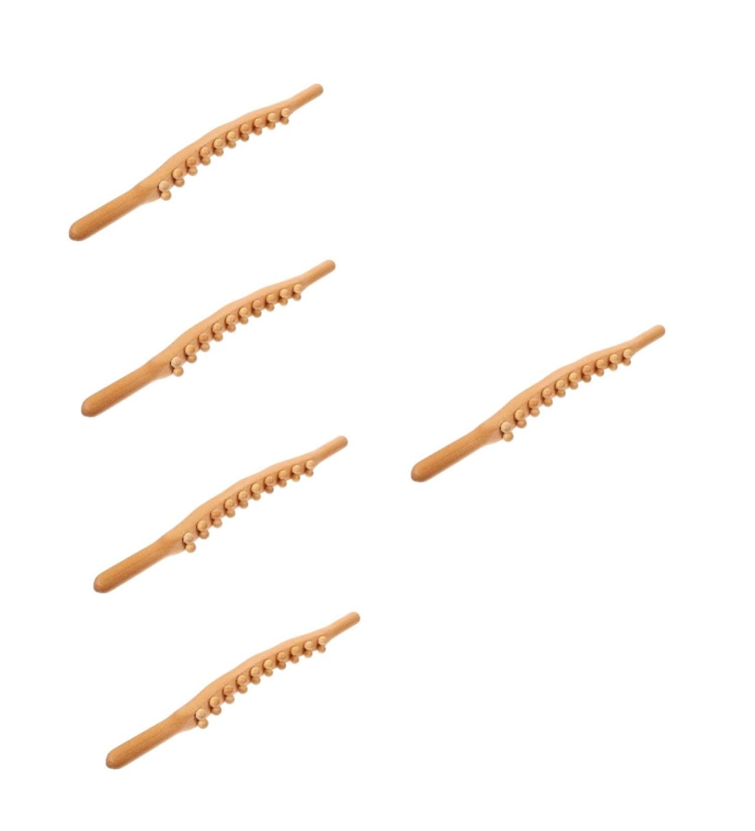 Healeved 5-Stage Roll Rod with 20 Balls - Multi-Purpose Cellulite Massage Device | Full Body Massager for Home Fitness & Back Relief - Buy Online on GoSupps.com