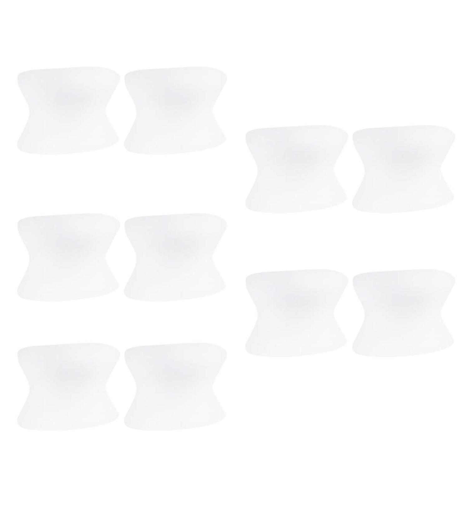 EXCEART Hallux Pad & Bunion Brace - 5 Pairs Adjustable Splint for Overlapping Toes Big Separation Varus Pad - International Shipping - Buy Online on GoSupps.com