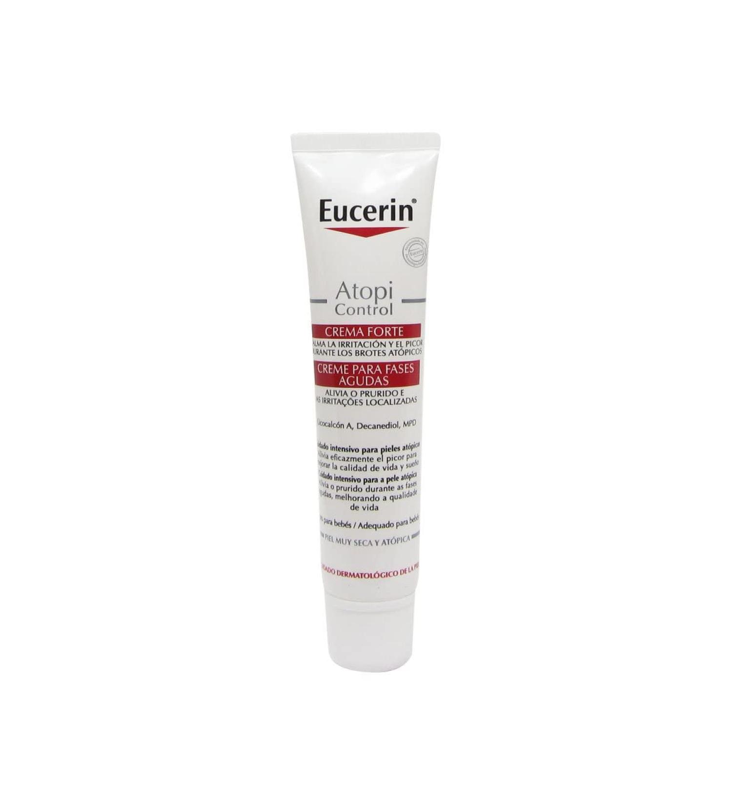 Eucerin AtopiControl Stark Creme 40ml - Soothing Moisturizer for Atopic Skin | International Shipping Available - Buy Online on GoSupps.com