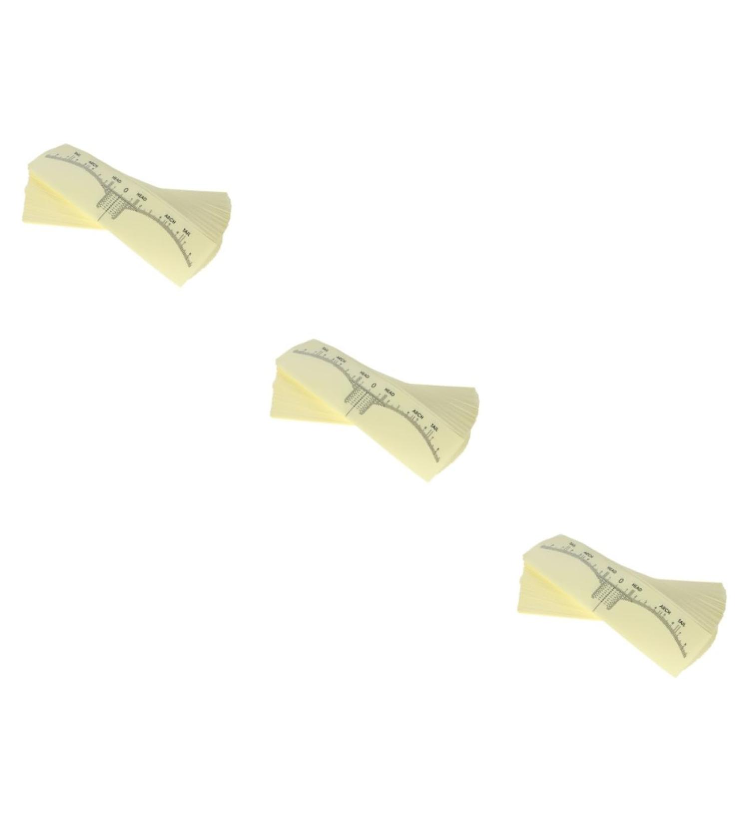 Ipetboom 300 Pcs Eyebrow Pencil Transparent Stickers Tools Microblading Measuring Tool Disposable - Buy Online on GoSupps.com