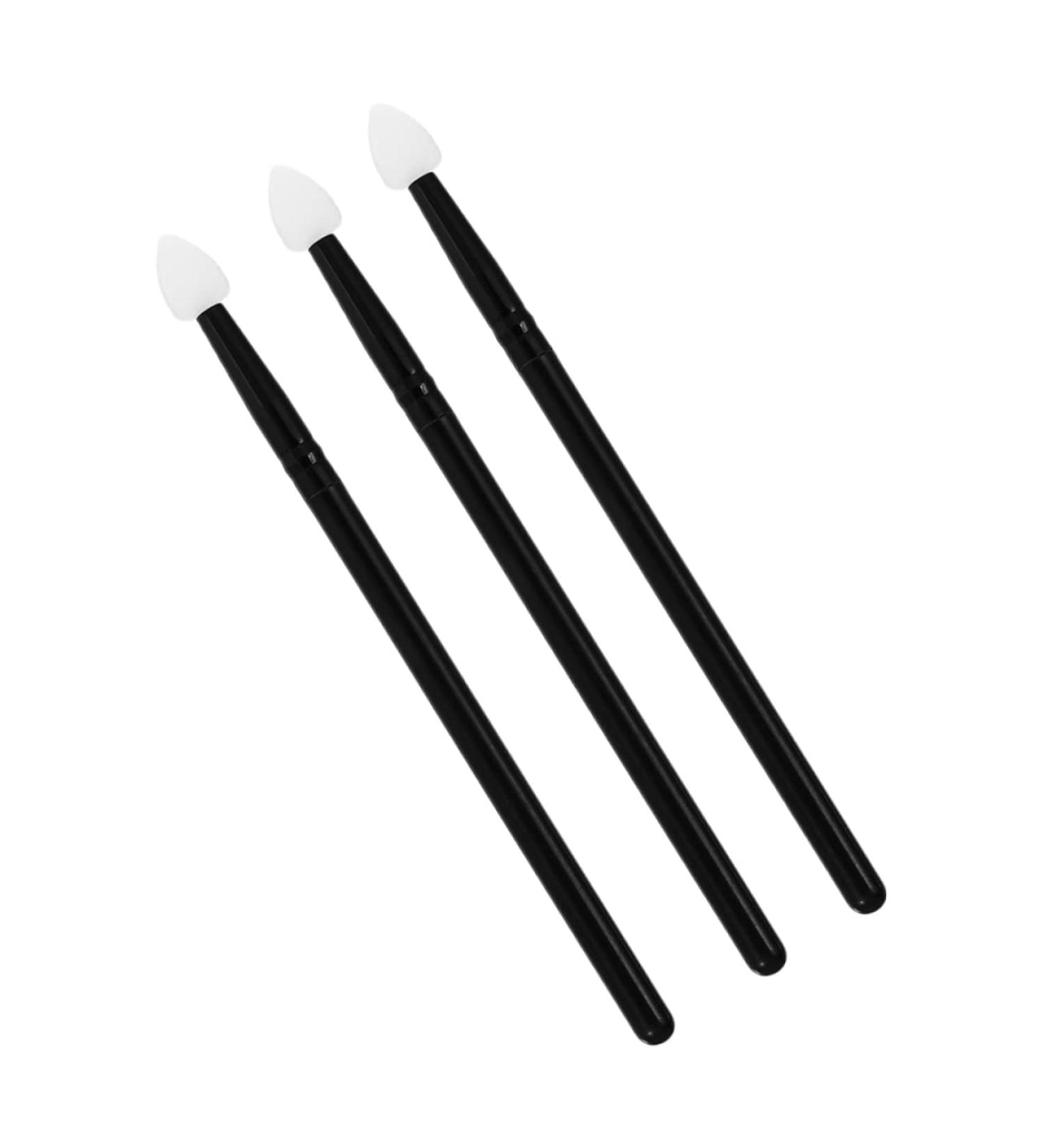 Mipcase Sponge Applicator 3pcs Makeup Brush Sponge Eyeshadow Applicator Eye Shadow Stick Woman Makeup Tools Flash Travel Blush - Buy Online on GoSupps.com
