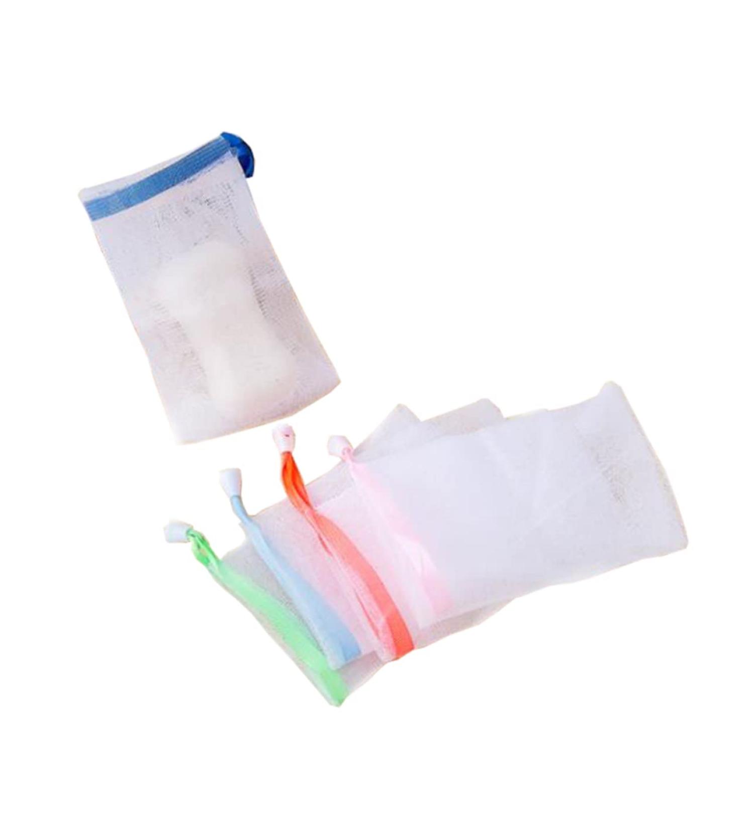 BIUDECO 5pcs Net Soap Holder Foaming Net Soaps Foam Net Soap Soap Pouches - Buy Online on GoSupps.com
