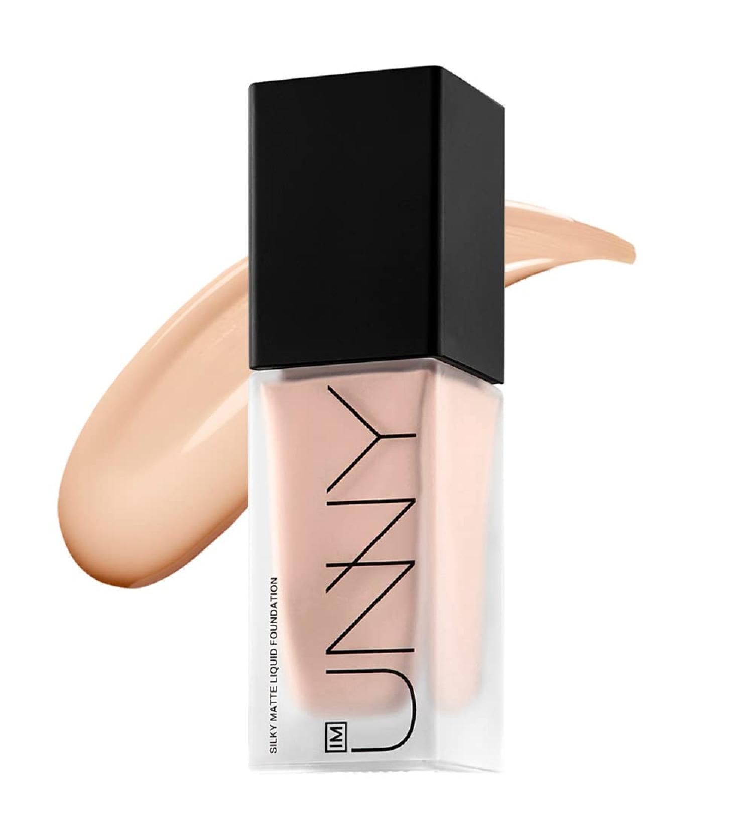 IMUNNY Silky Matte Liquid Foundation - 32g | Skin-Fitting Natural Cover | Korean Matte Foundation - Energetic - Buy Online on GoSupps.com