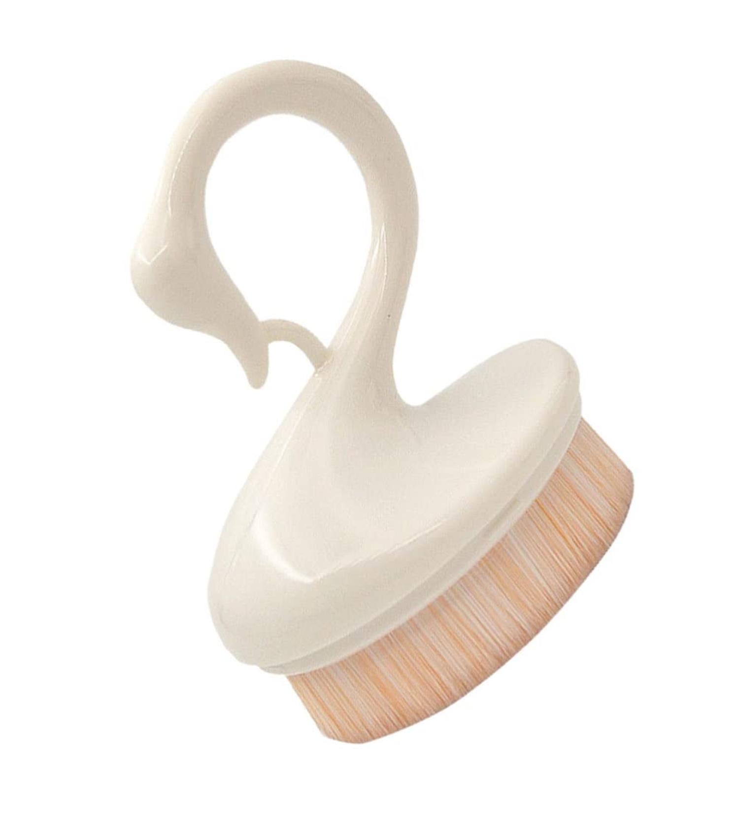 1pc Makeup Brush Set - Liquid Foundation & Bronzer Applicator for Flawless Face Makeup | Miss White Artificial Fiber - Buy Online on GoSupps.com