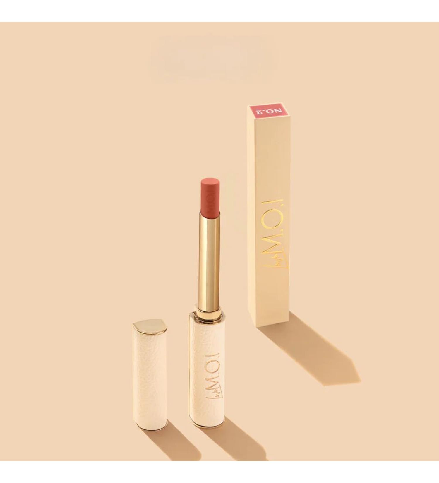 M.O.I Premium Love Matte Lipstick No.2 - Milk Candy | Limited Edition Long-Lasting Matte Finish - Perfect for All Skin Types - 1 Ounce - Buy Online on GoSupps.com