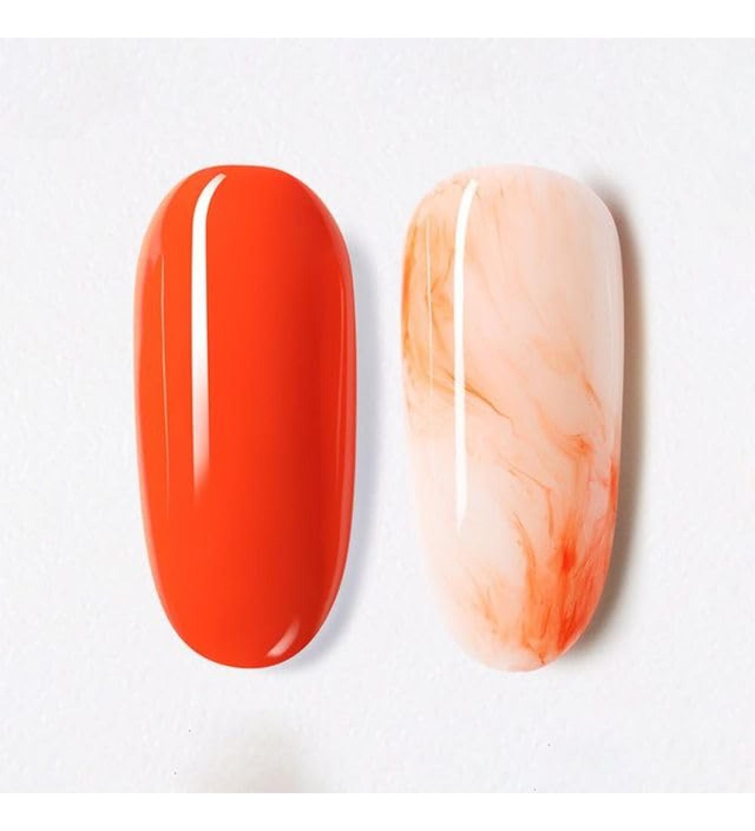 7.3ml DIY Phototherapy Flower Effect Transparent Soak Off Nail Lacquer Watercolor Ink Blooming Gel Nail Polish - (Color: 5) - Buy Online on GoSupps.com