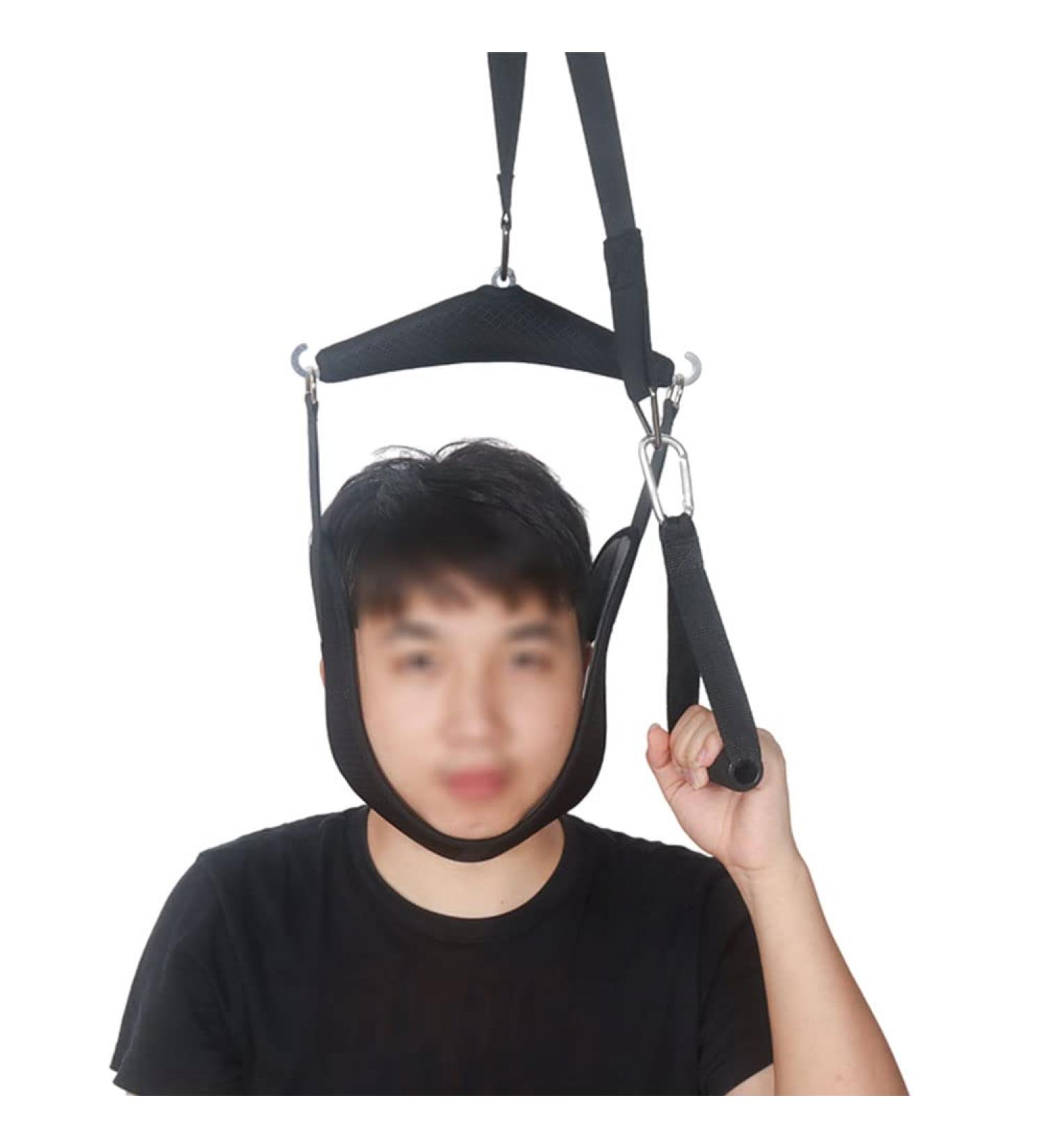 Adjustable Cervical Traction Set - Neck Alignment Device for Home Rehabilitation | Best Aids for Spine Health - Buy Online on GoSupps.com