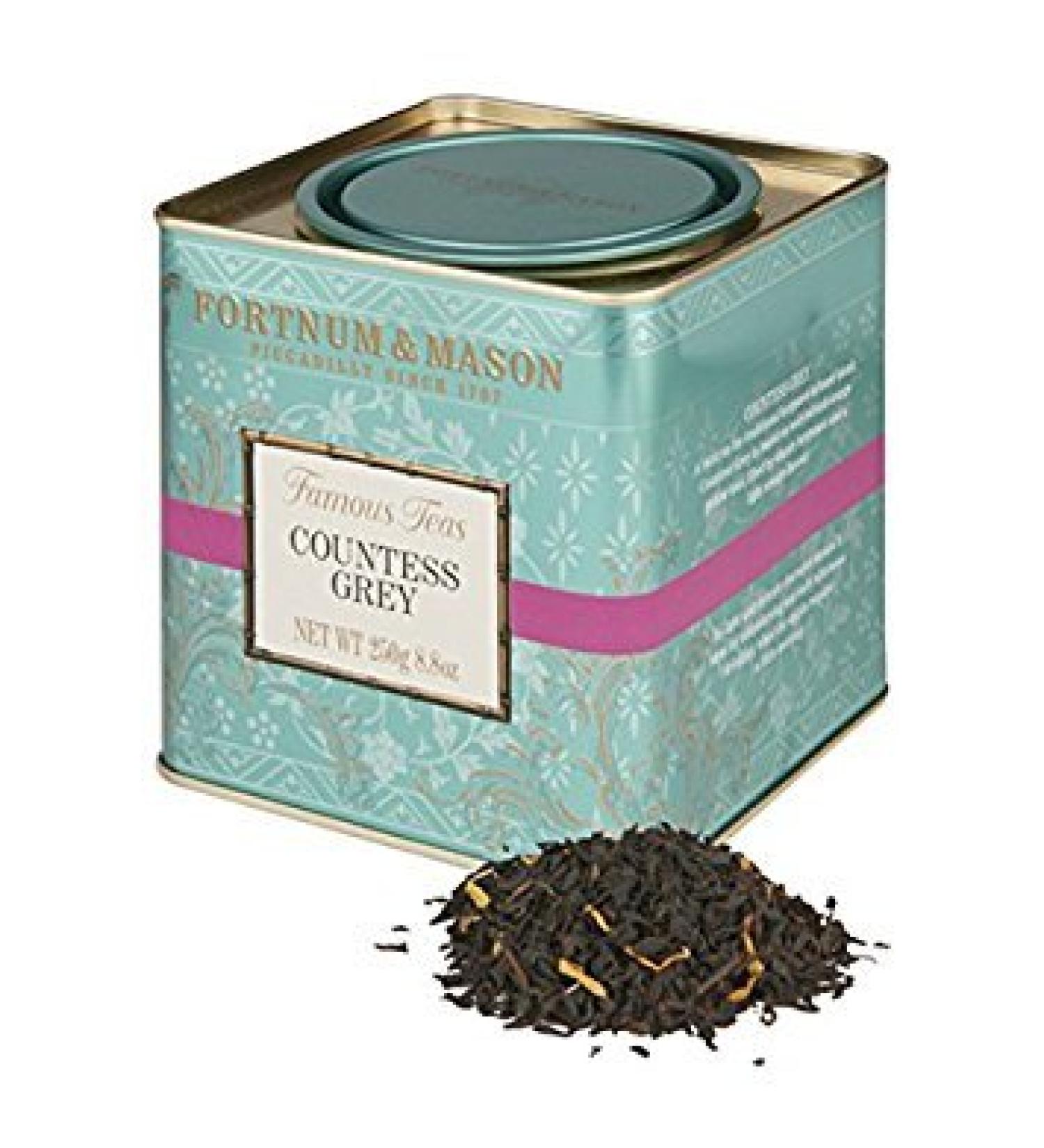 Fortnum & Mason British Tea Countess Grey 250g Loose English Tea in a Gift Tin Caddy (1 Pack) - Seller Model Id Lcgsfl098b - USA Stock - Buy Online on GoSupps.com
